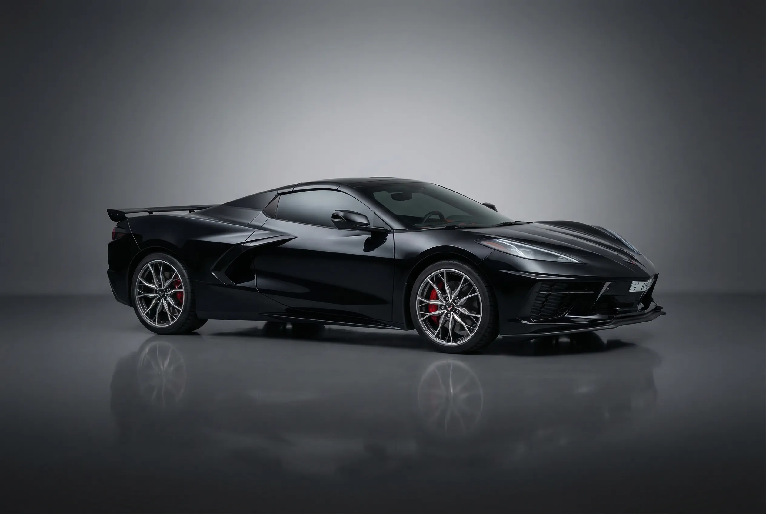Chevrolet Corvette 2026 Black rental in Dubai thumbnail 5