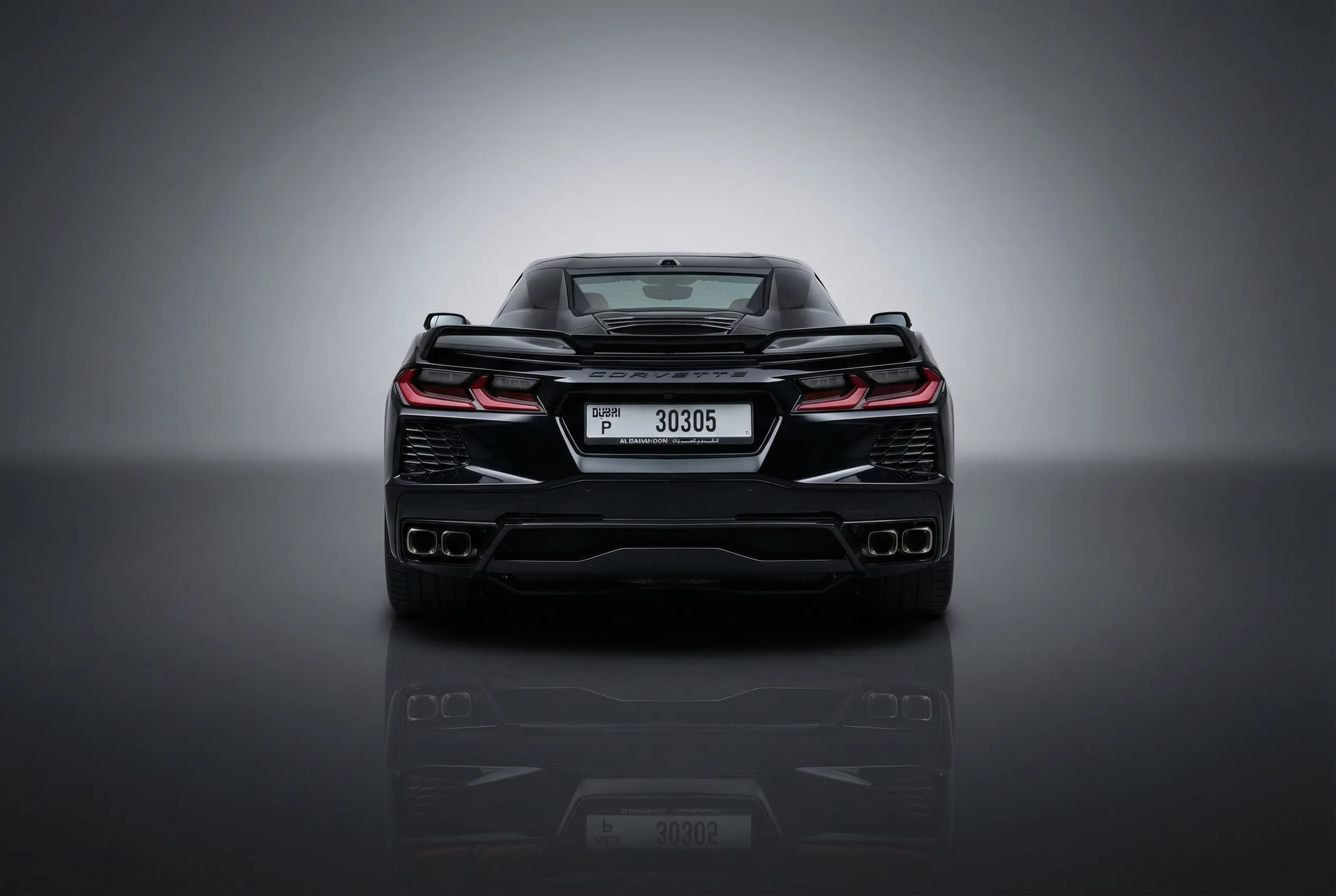 Chevrolet Corvette 2026 Black rental in Dubai thumbnail 6