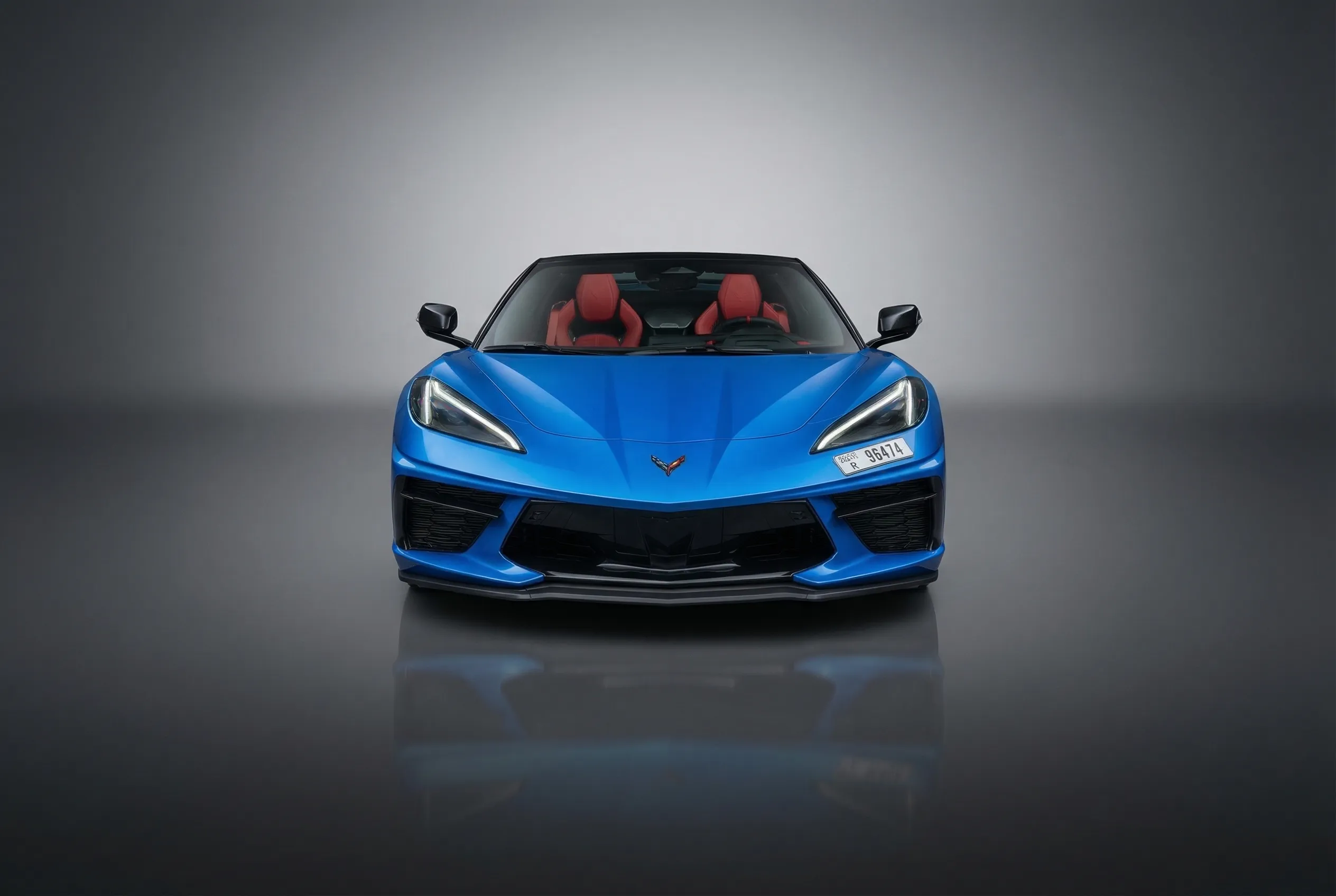 Chevrolet Corvette 2026 Blue rental in Dubai thumbnail 2