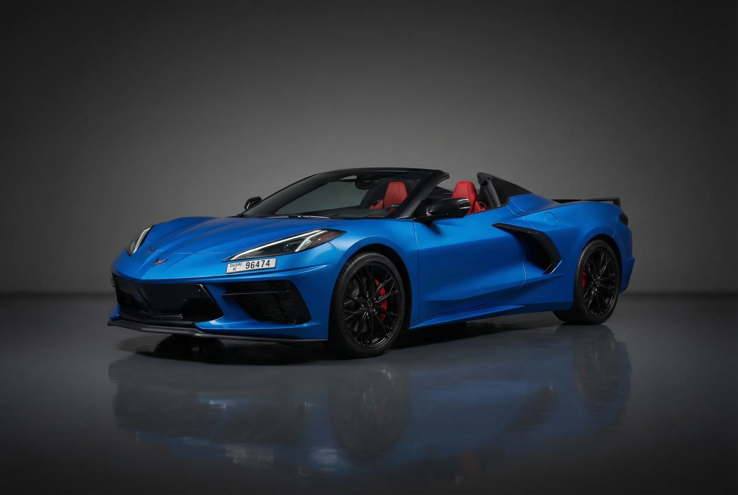 Chevrolet Corvette 2026 Blue rental in Dubai thumbnail 3
