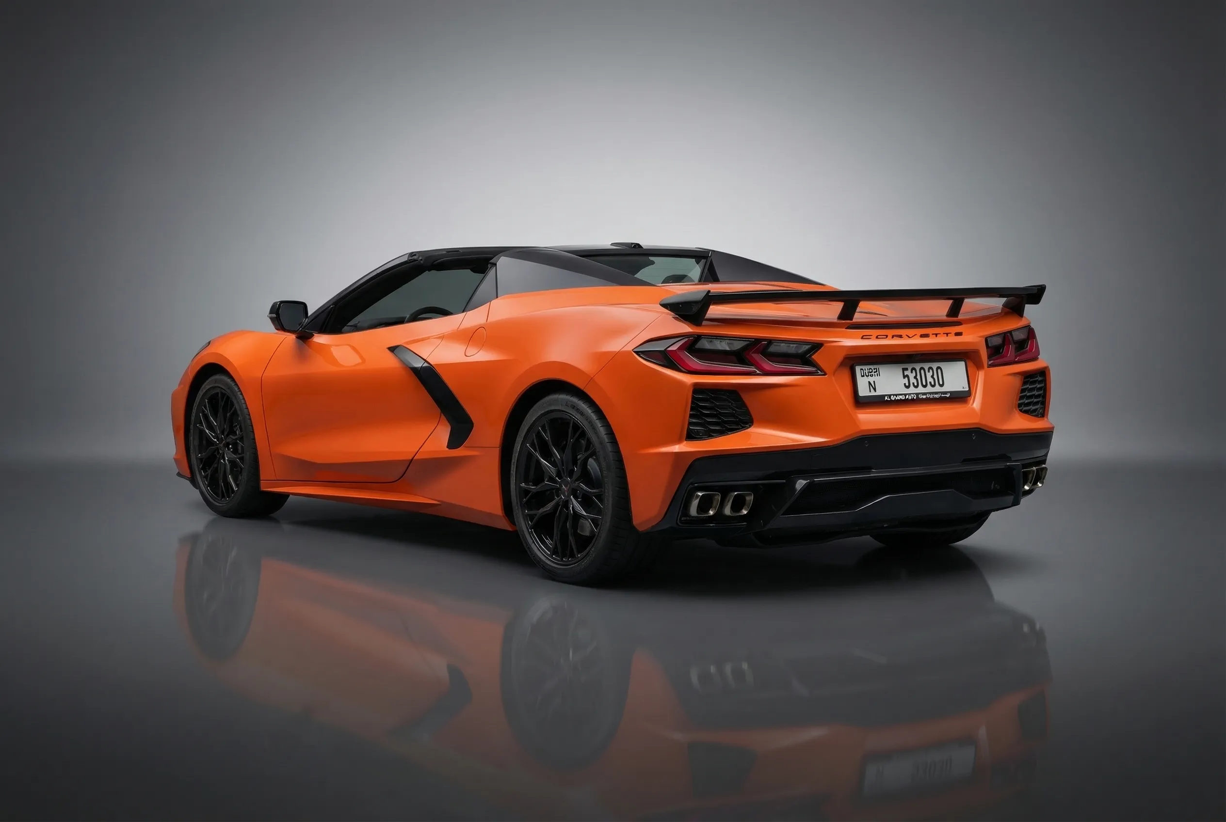Chevrolet Corvette 2026 Orange rental in Dubai thumbnail 6