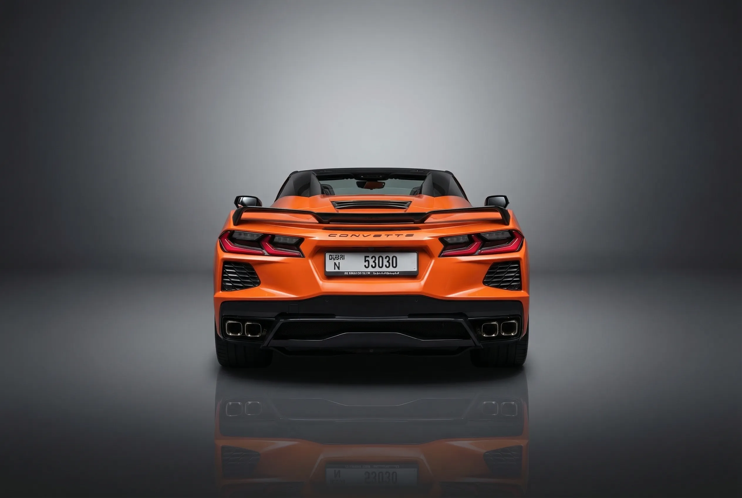Chevrolet Corvette 2026 Orange rental in Dubai thumbnail 7