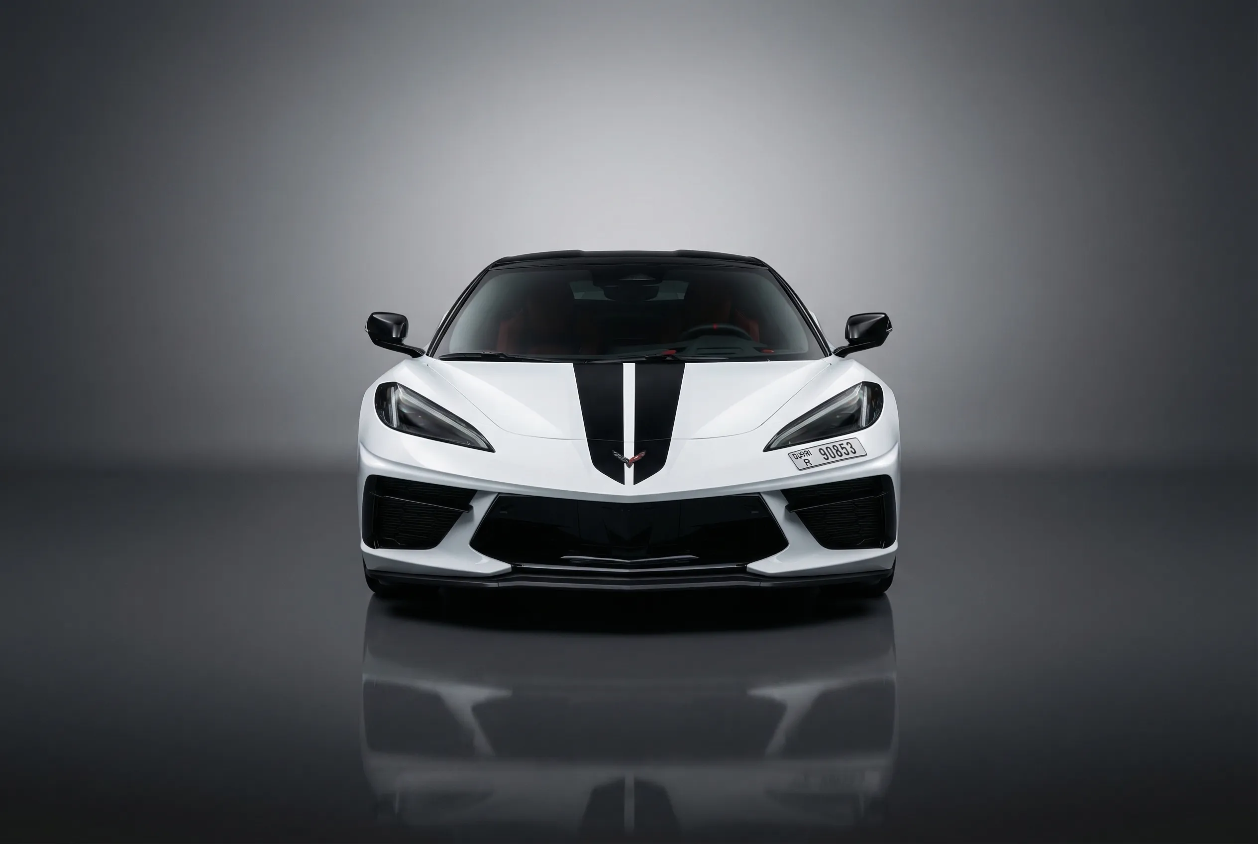 Chevrolet Corvette 2026 White rental Dubai