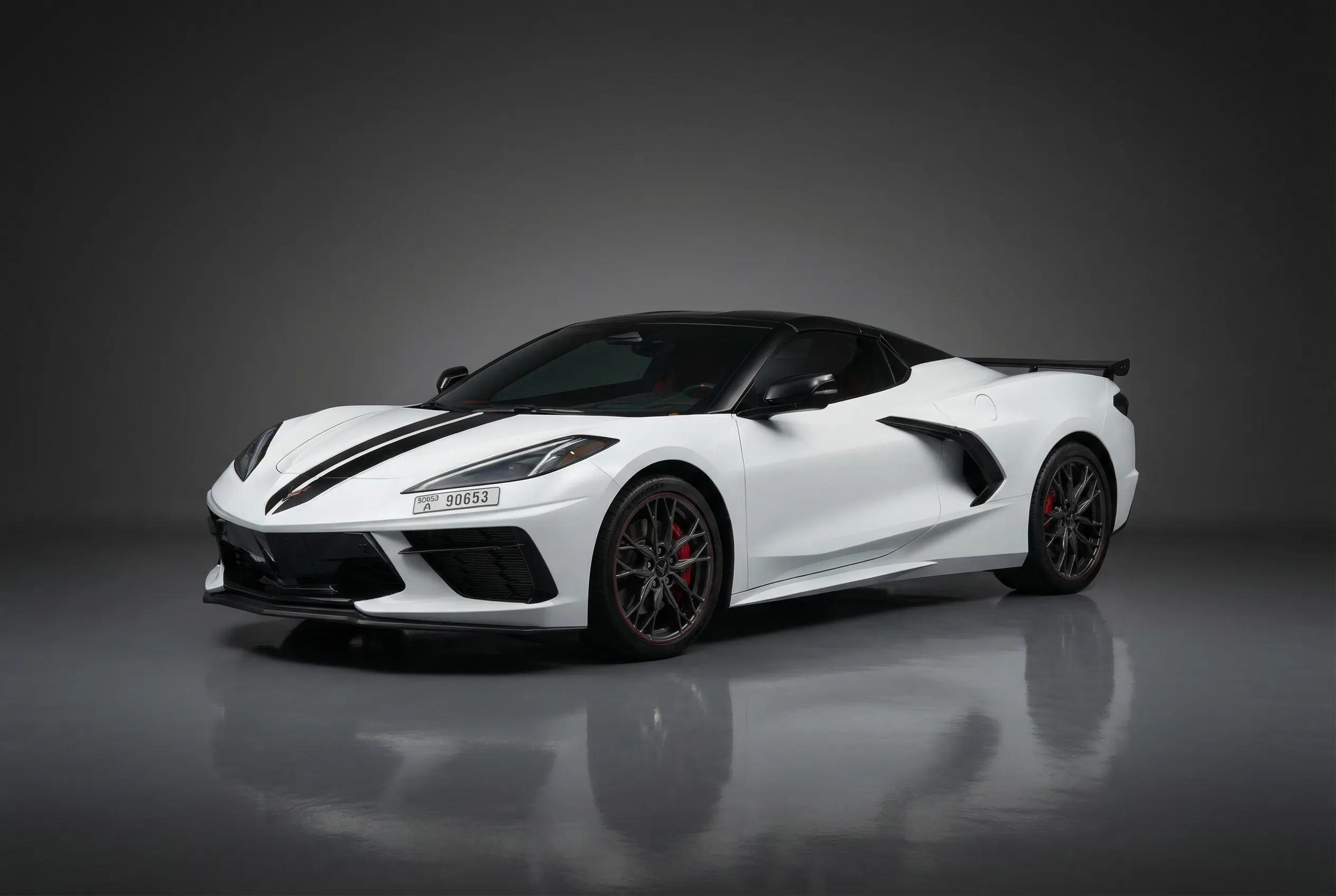 Chevrolet Corvette 2026 White rental in Dubai thumbnail 4