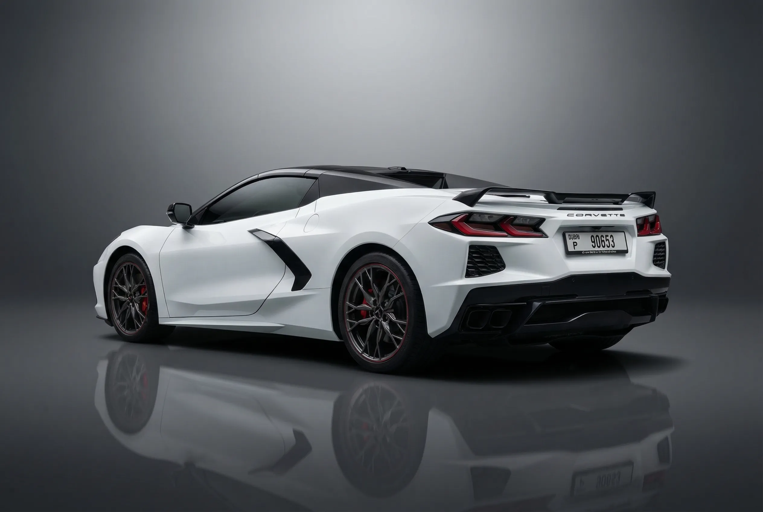Chevrolet Corvette 2026 White rental in Dubai thumbnail 5