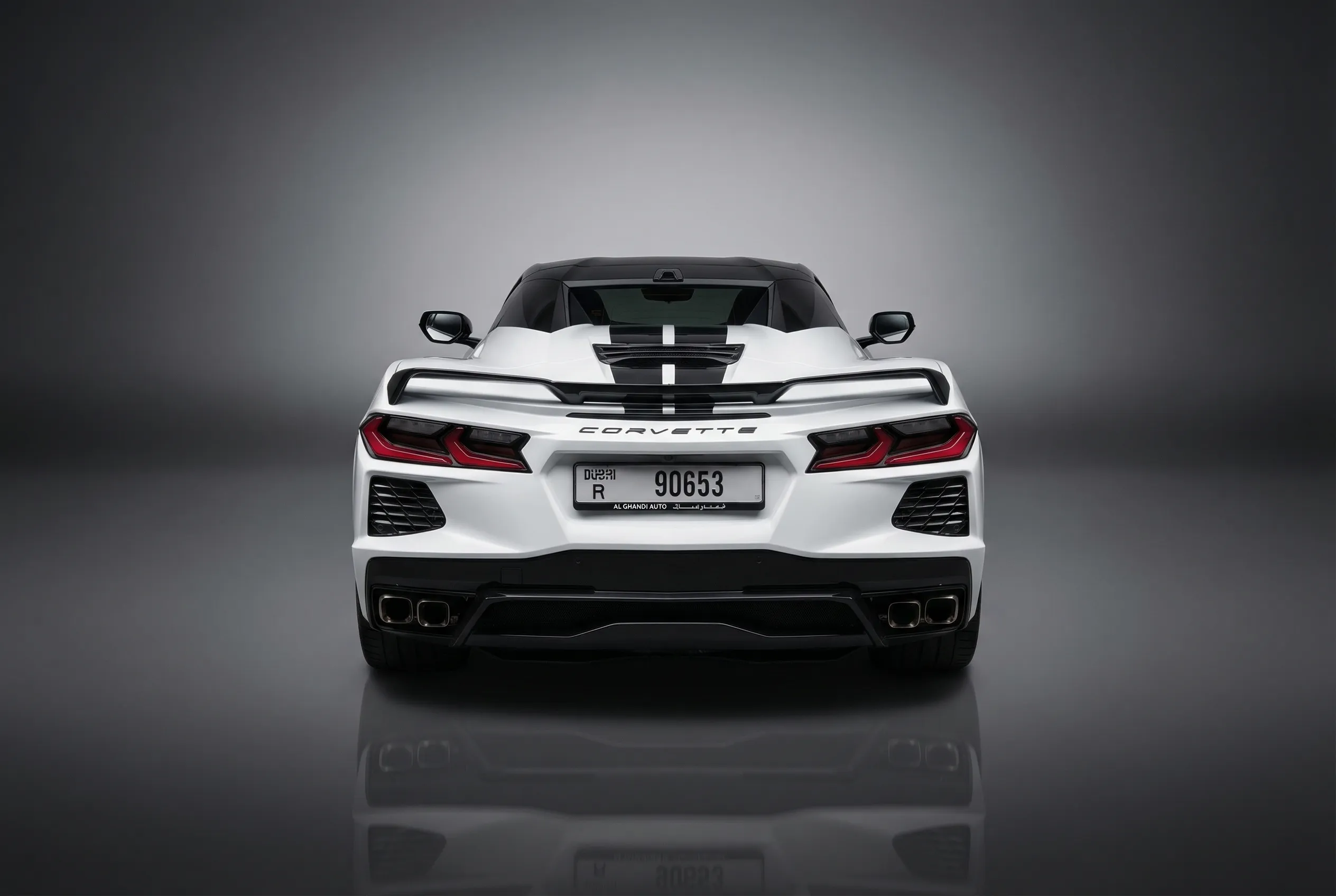 Chevrolet Corvette 2026 White rental in Dubai thumbnail 8