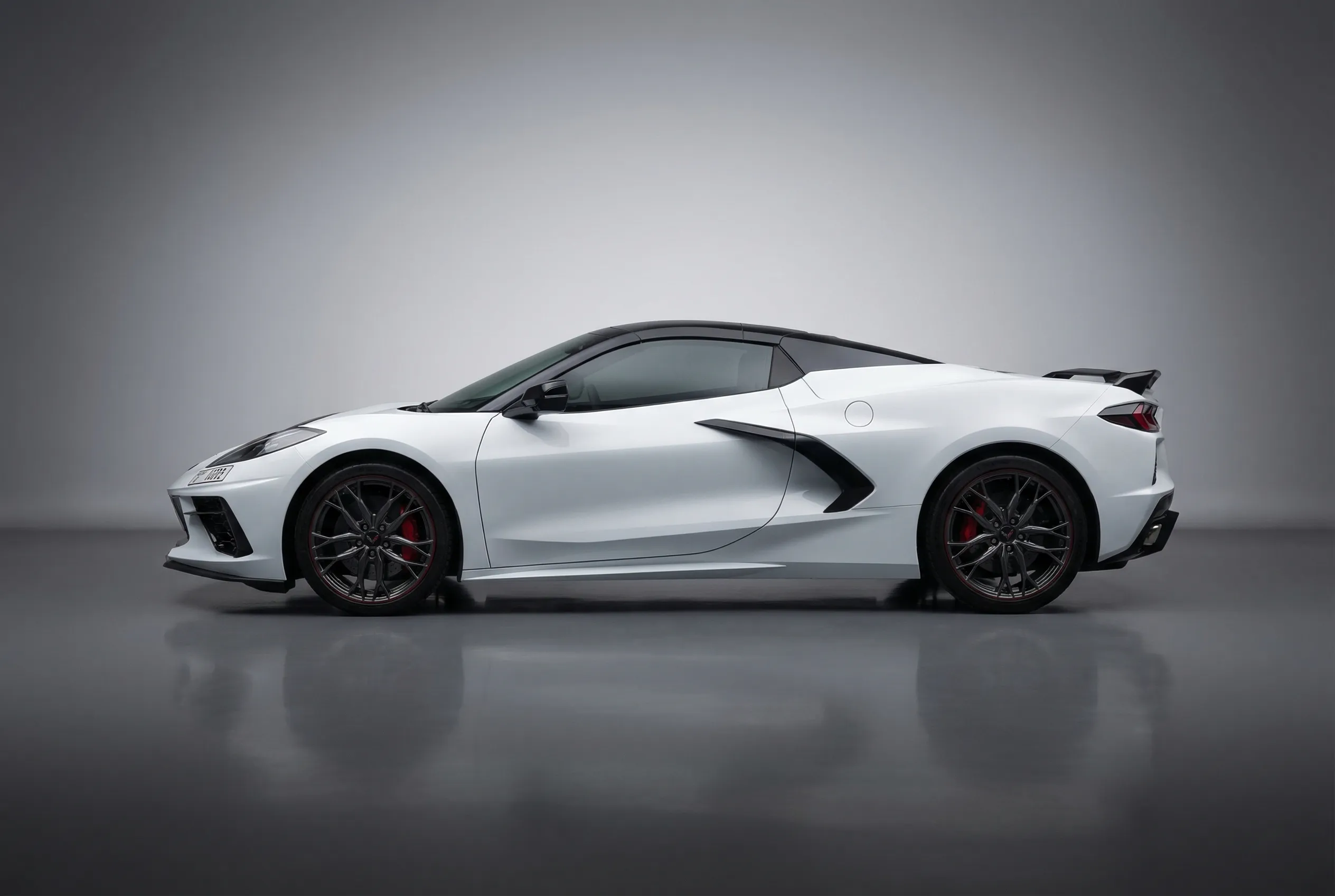 Chevrolet Corvette 2026 White rental in Dubai thumbnail 3