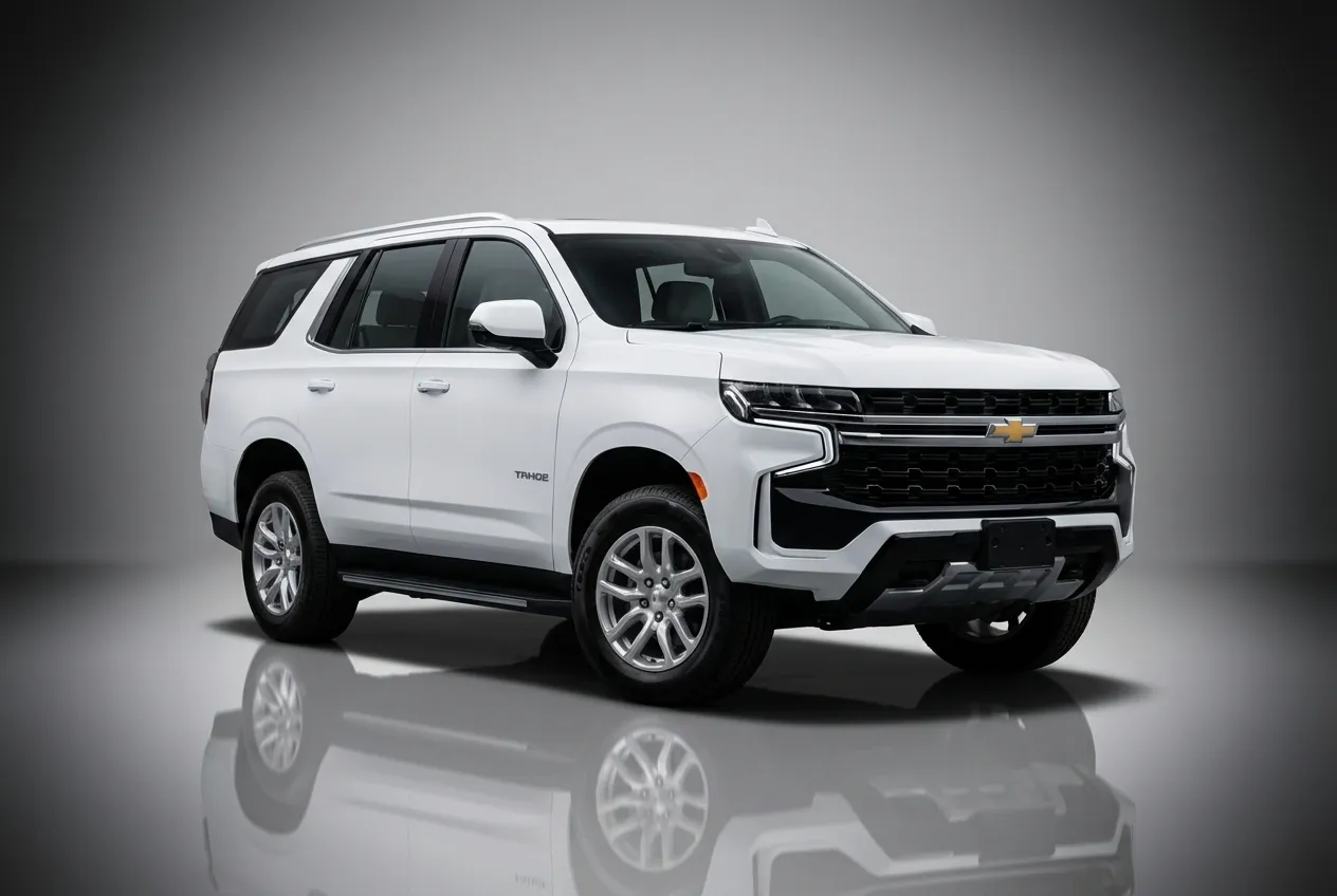 Chevrolet Tahoe 2023 White rental in Dubai thumbnail 2