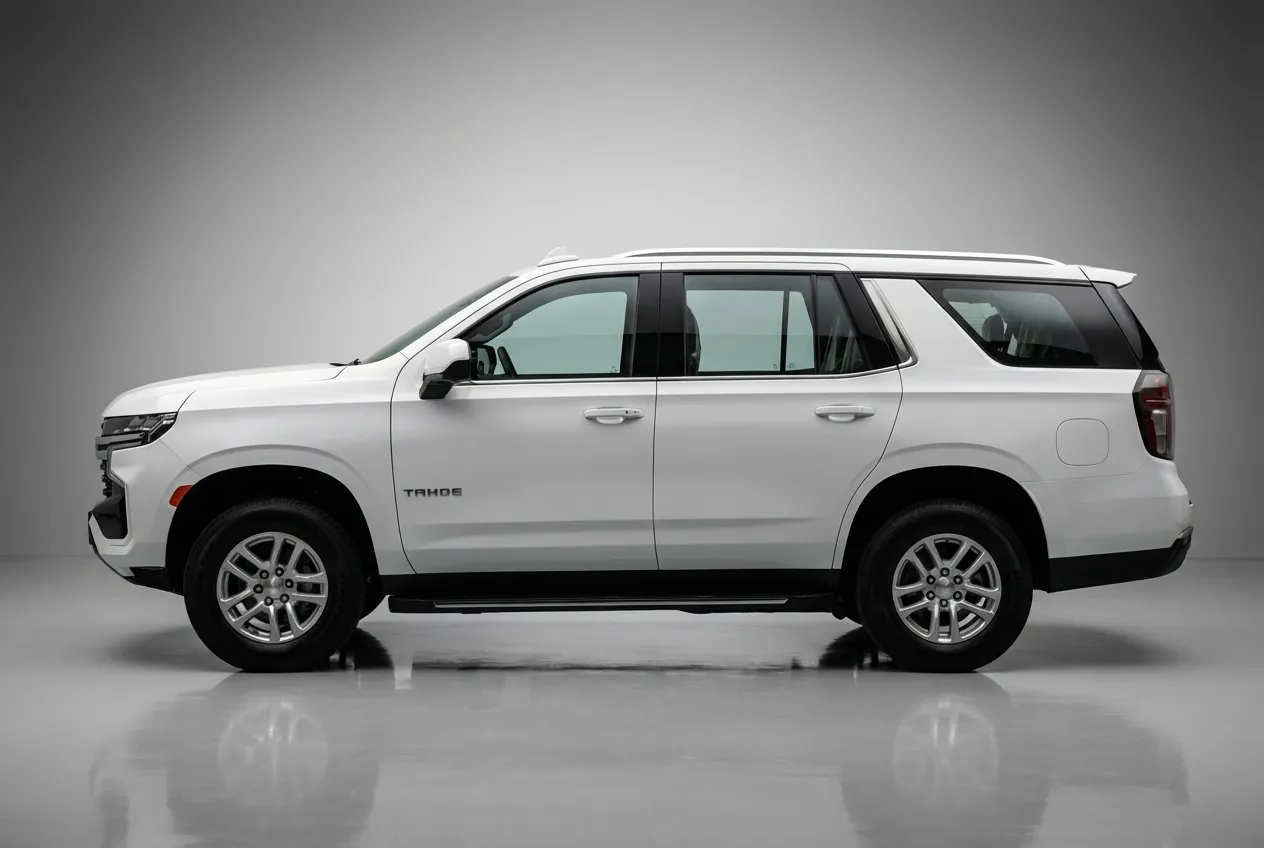 Chevrolet Tahoe 2023 White rental in Dubai thumbnail 3