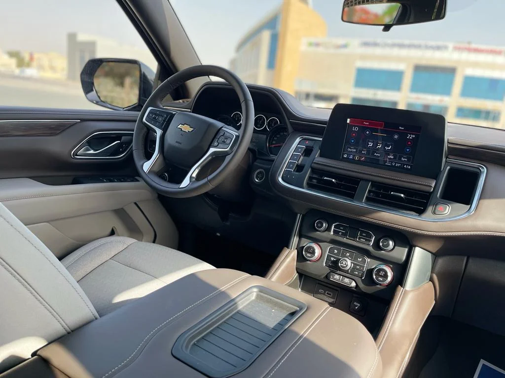 Chevrolet Tahoe 2023 White rental in Dubai thumbnail 5