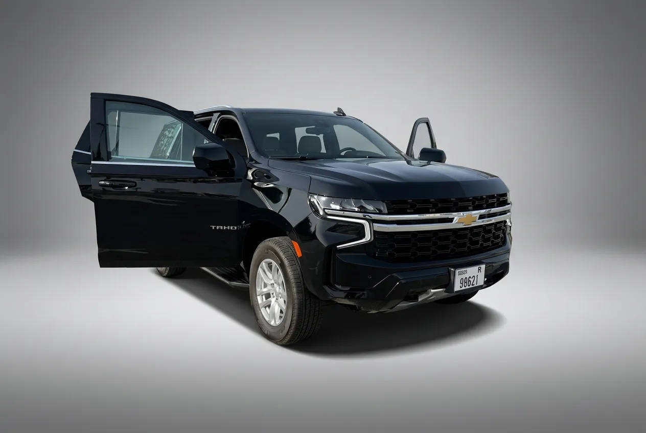 Chevrolet Tahoe 2023 Black rental in Dubai thumbnail 3