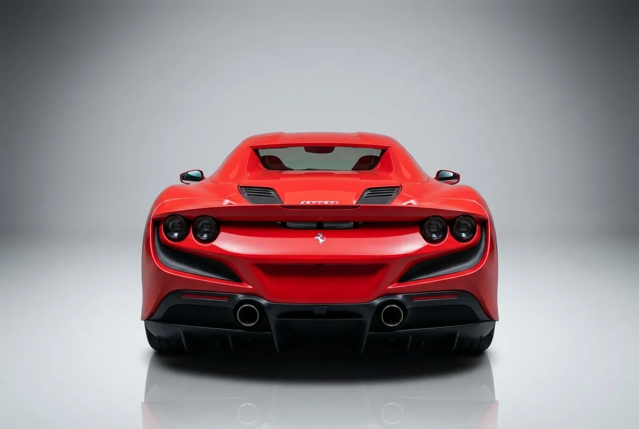 Ferrari F8 Spider 2023 Red rental in Dubai thumbnail 3