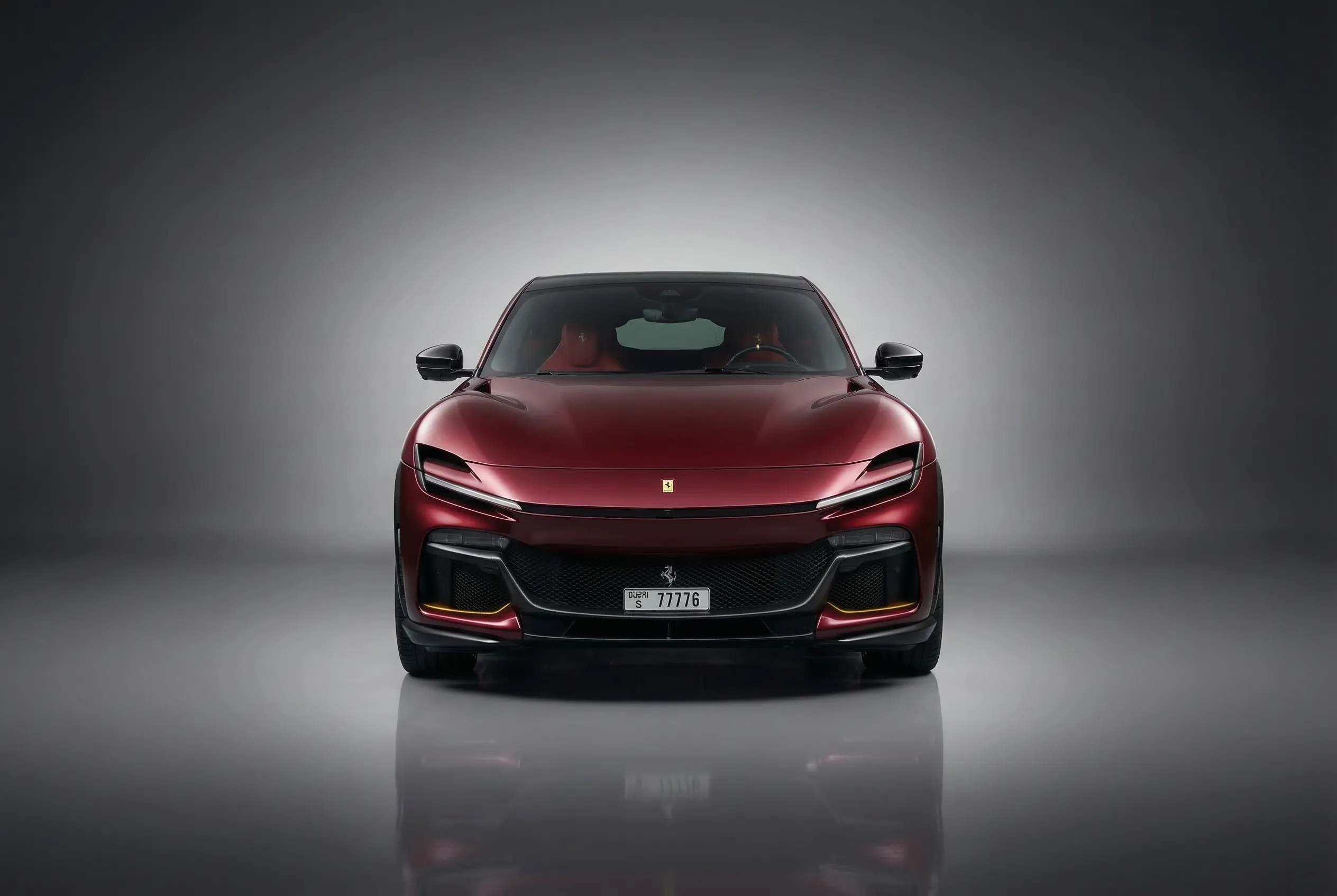 Ferrari Purosangue 2025 Red rental Dubai