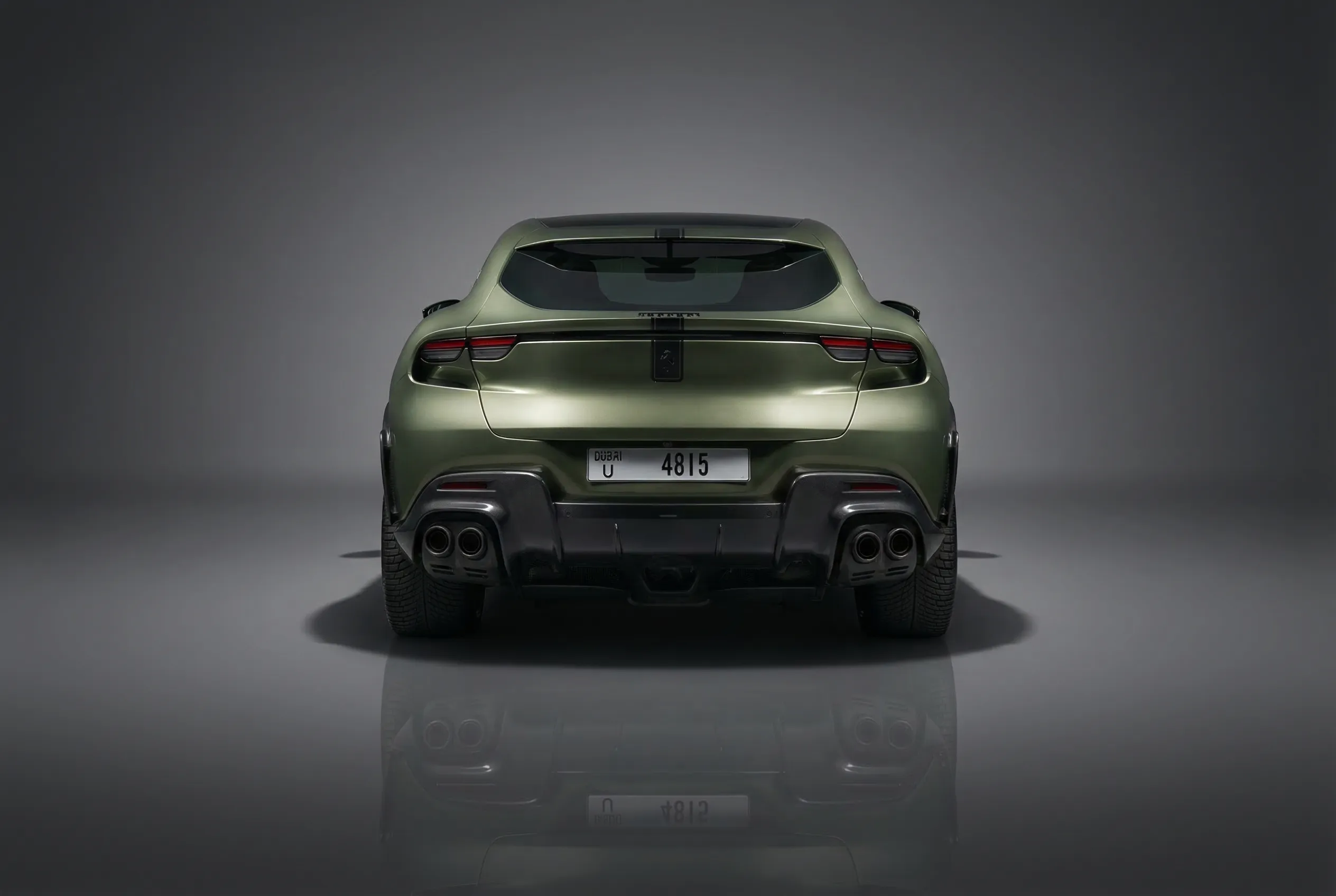 Ferrari Purosangue 2026 Green rental in Dubai thumbnail 5