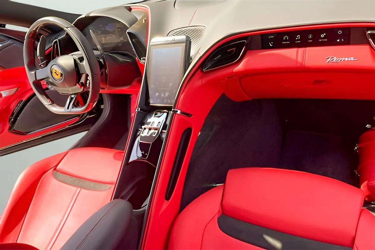 Ferrari Roma 2023 Black rental in Dubai thumbnail 4