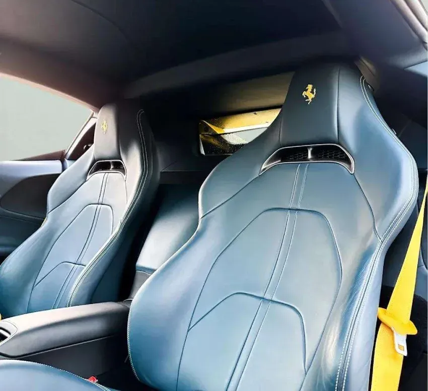 Ferrari Sf90 Stradale 2021 Yellow rental in Dubai thumbnail 4