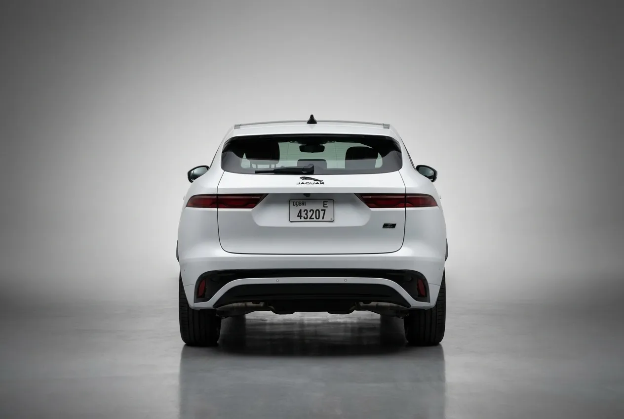Jaguar F-pace 2025 White rental in Dubai thumbnail 3