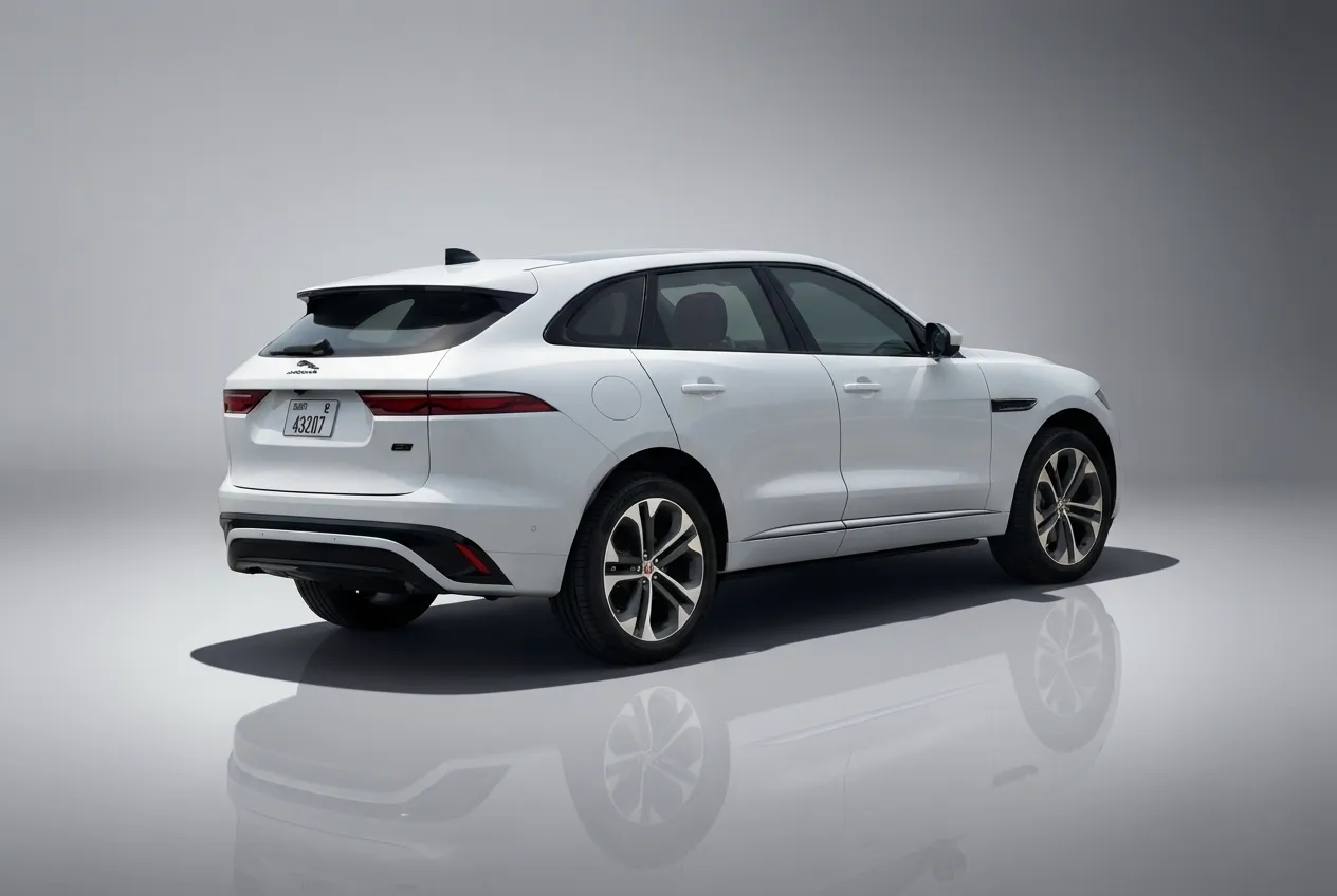Jaguar F-pace 2025 White rental in Dubai thumbnail 2