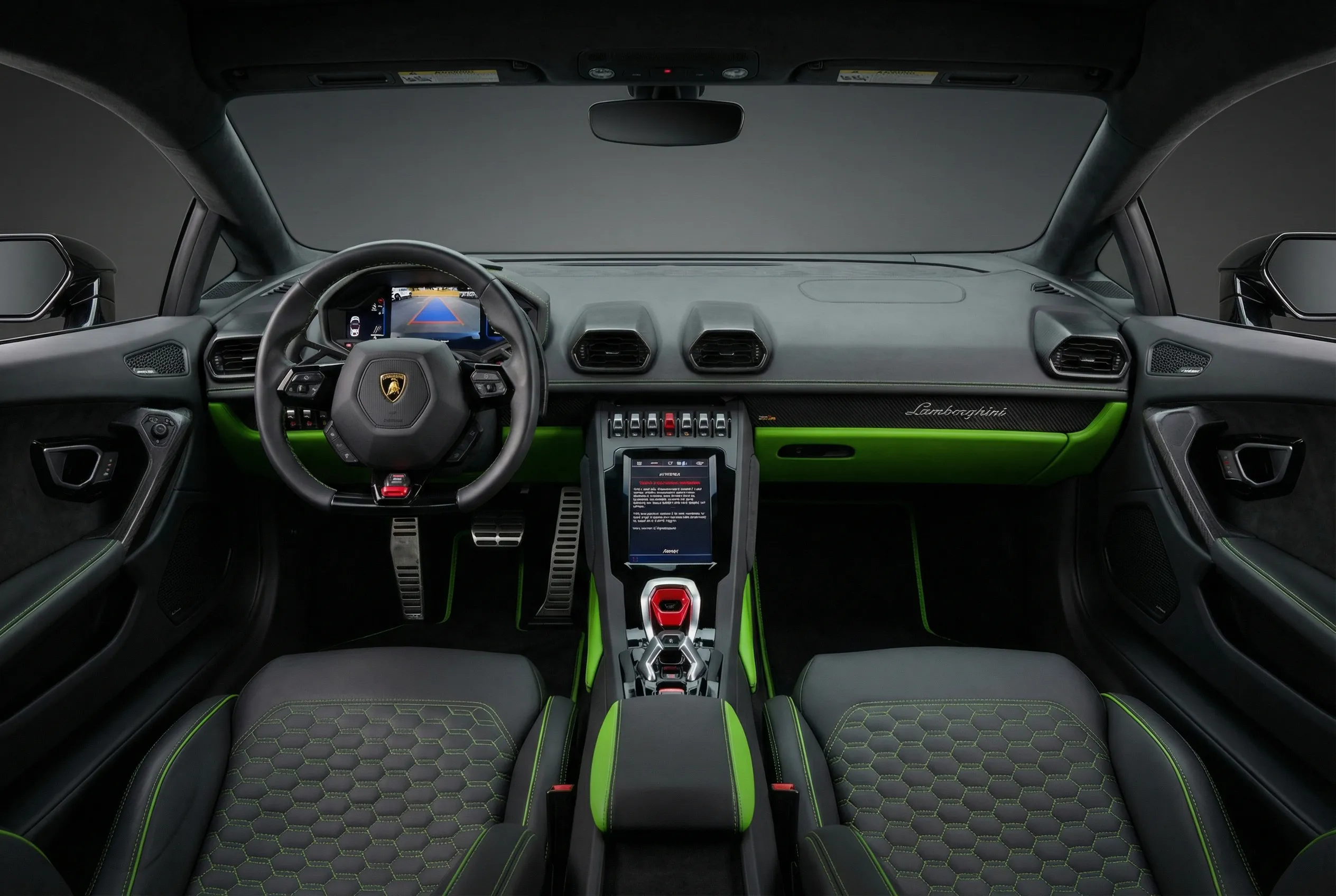 Lamborghini Huracan Evo Spyder 2025 Black rental in Dubai thumbnail 5