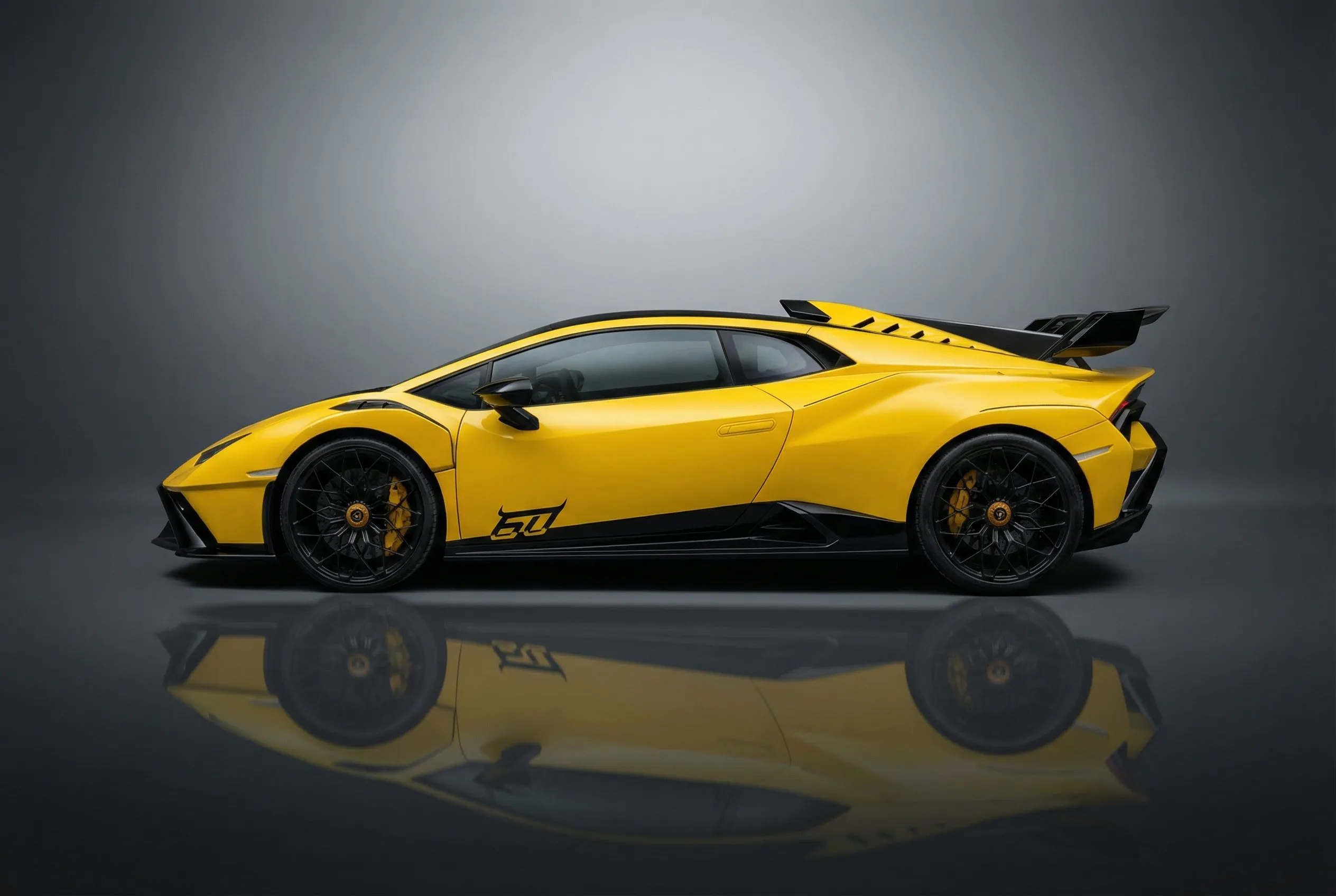 Lamborghini Huracan Sto 2025 Black rental in Dubai thumbnail 2