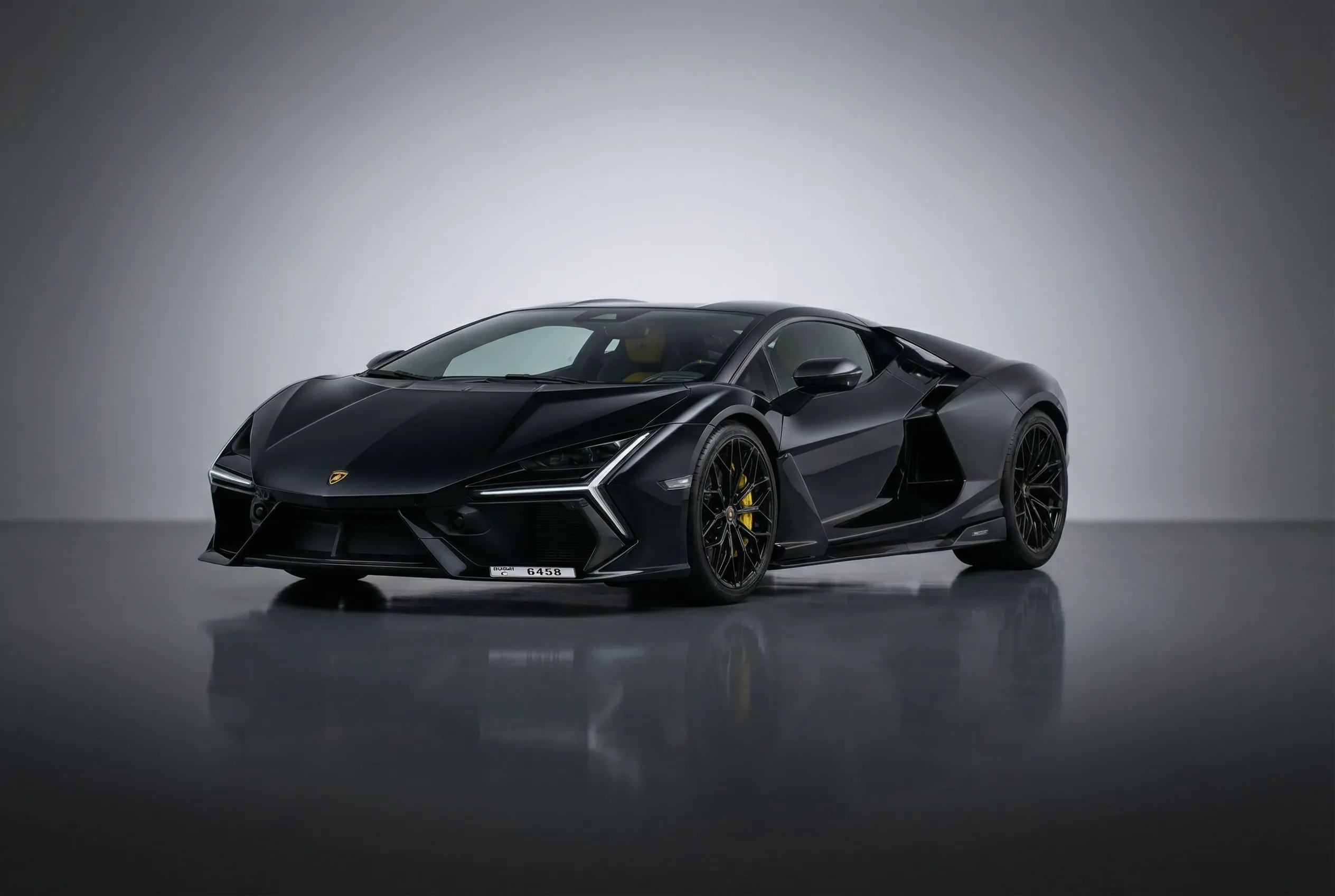 Lamborghini Revuelto 2025 Black rental in Dubai thumbnail 3