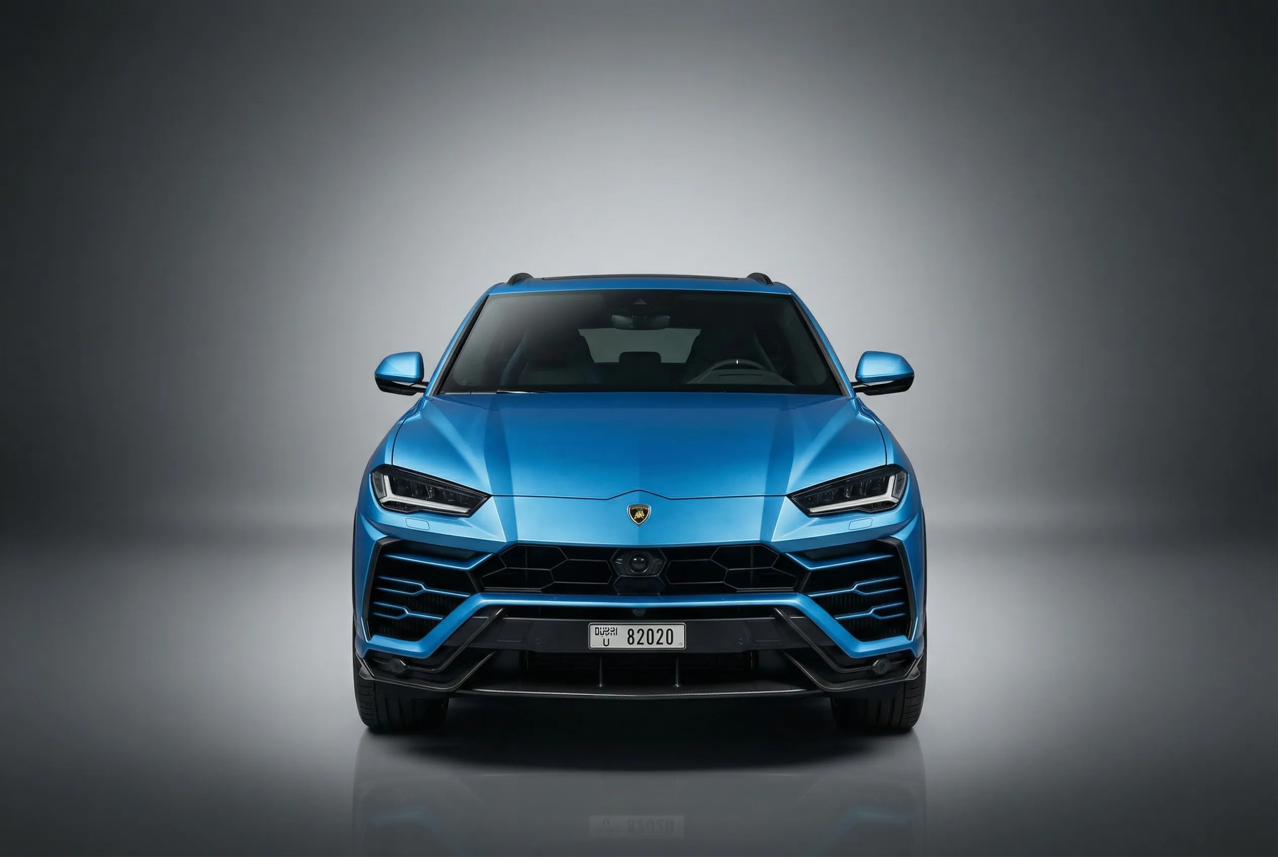 Lamborghini Urus 2022 Blue rental in Dubai thumbnail 2