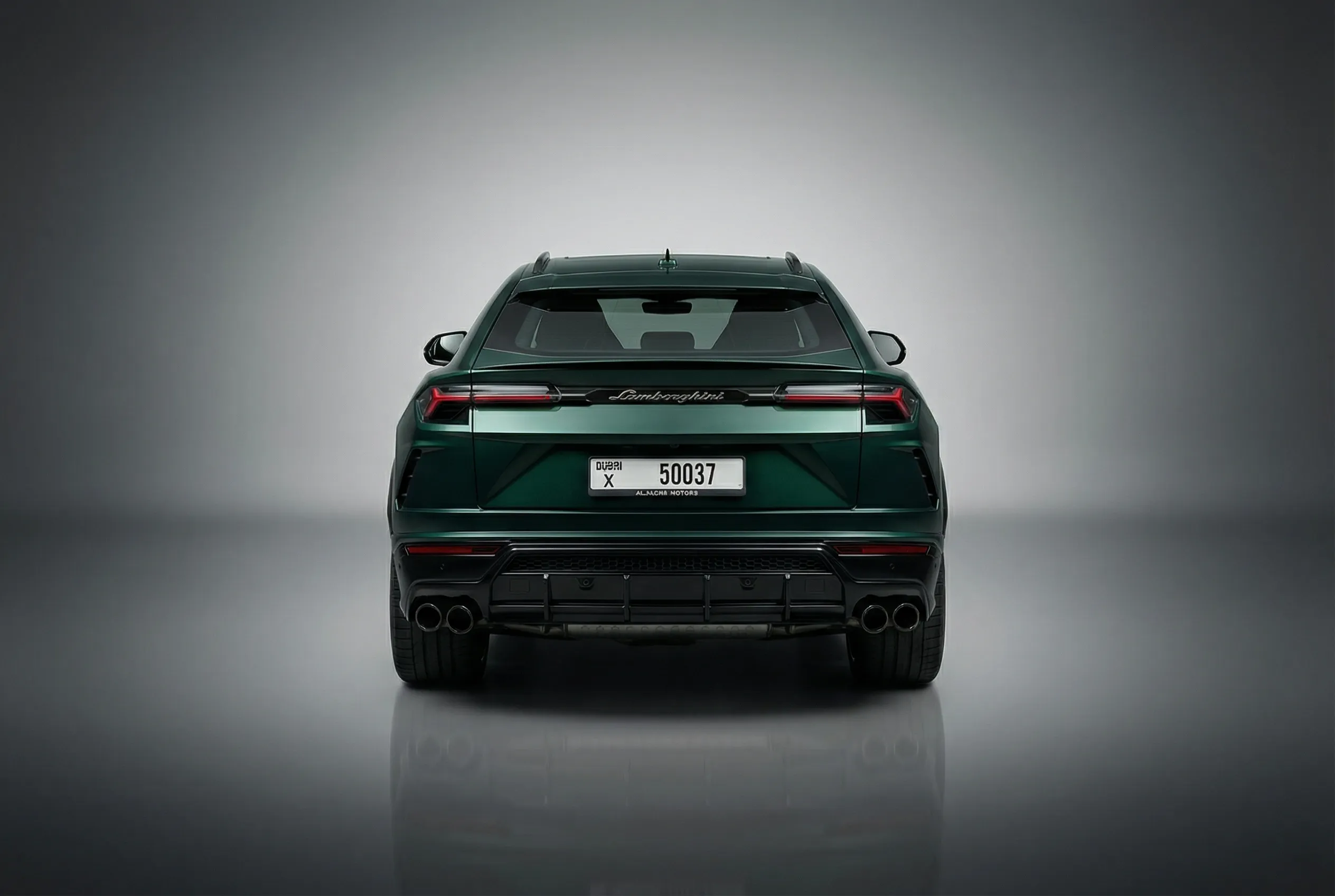 Lamborghini Urus 2022 Green rental in Dubai thumbnail 4