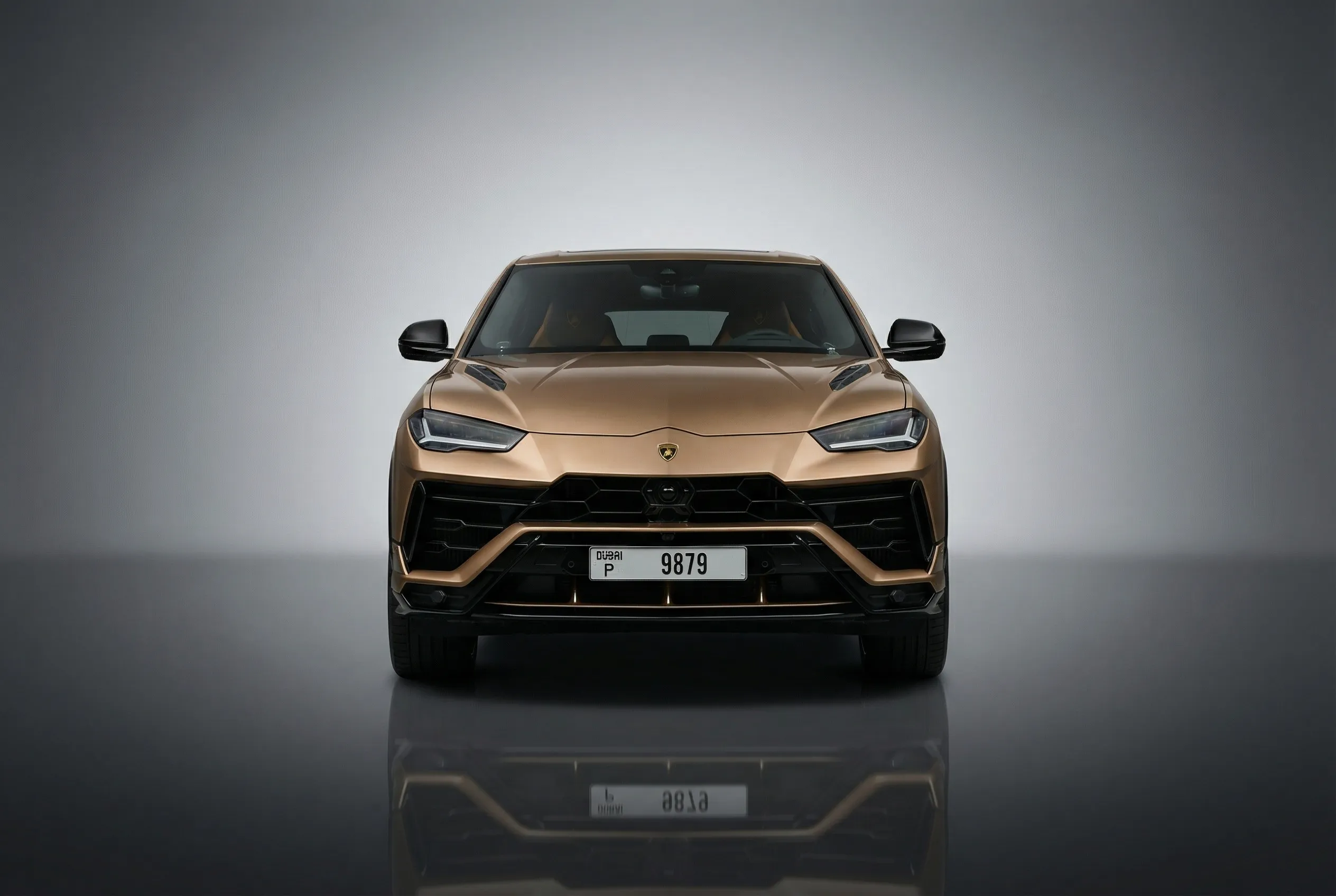 Lamborghini Urus S 2024 Golden rental in Dubai thumbnail 2