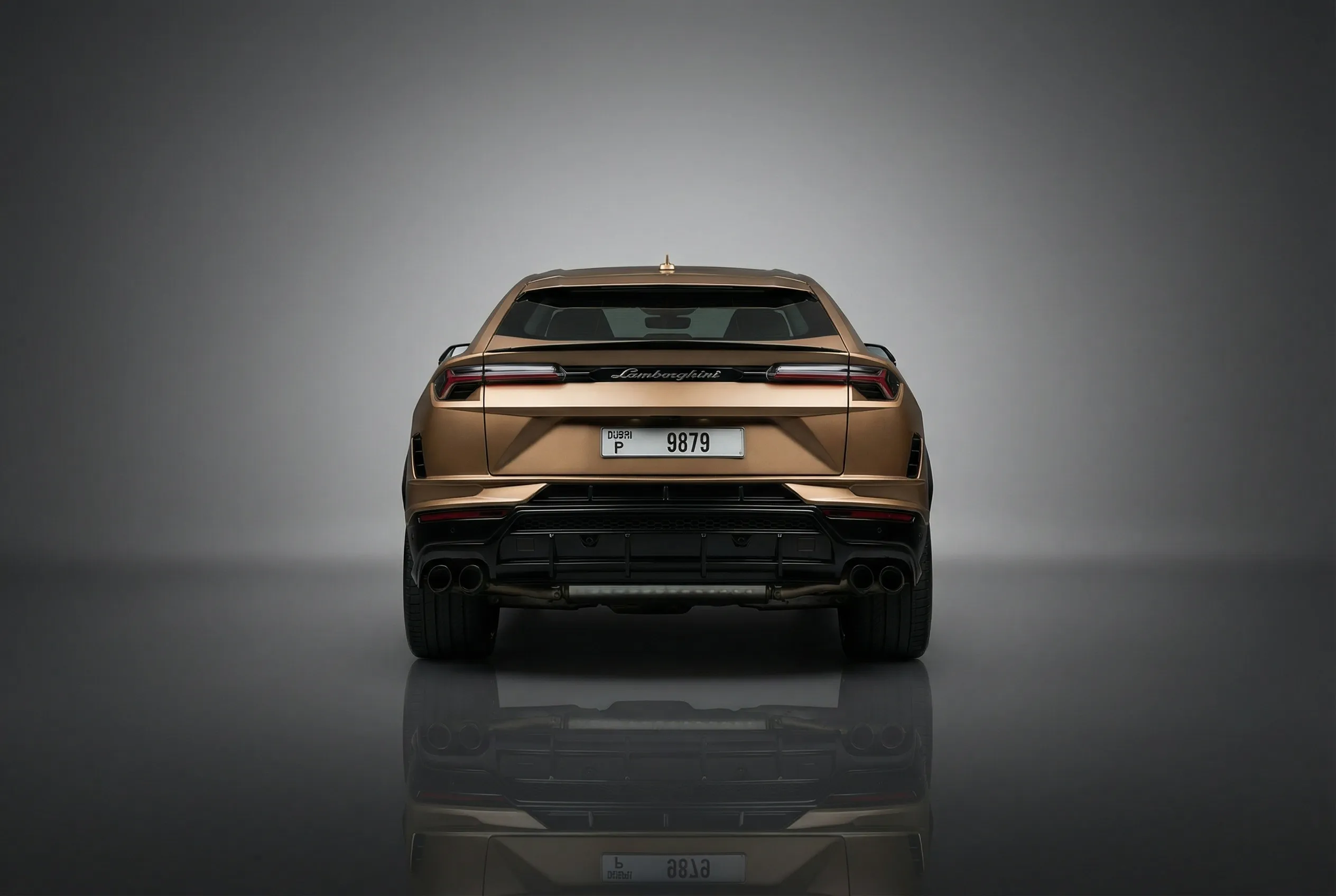 Lamborghini Urus S 2024 Golden rental in Dubai thumbnail 4