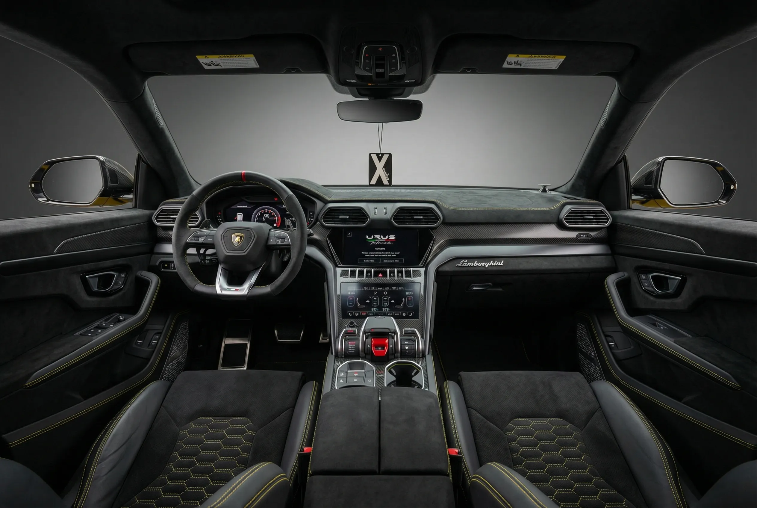 Lamborghini Urus Performante 2025 Yellow rental in Dubai thumbnail 5