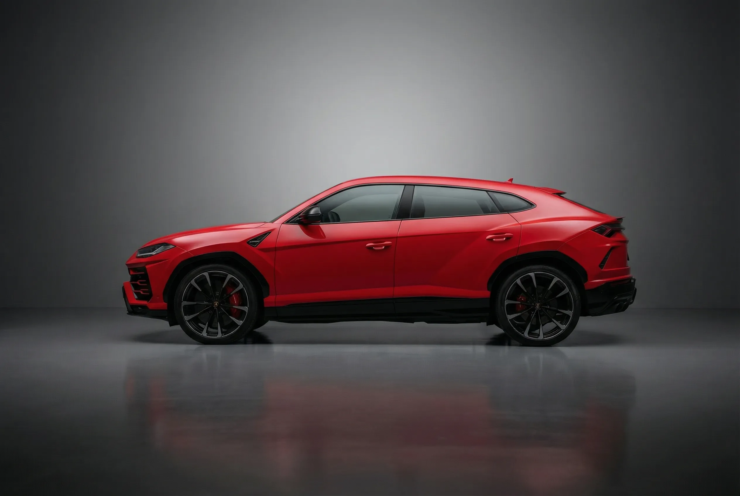 Lamborghini Urus 2023 Red rental in Dubai thumbnail 2