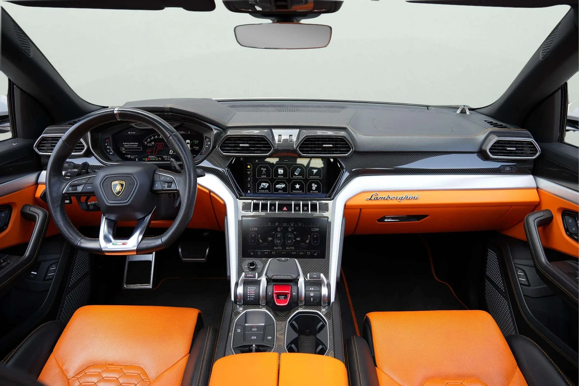 Lamborghini Urus 2022 White rental in Dubai thumbnail 5