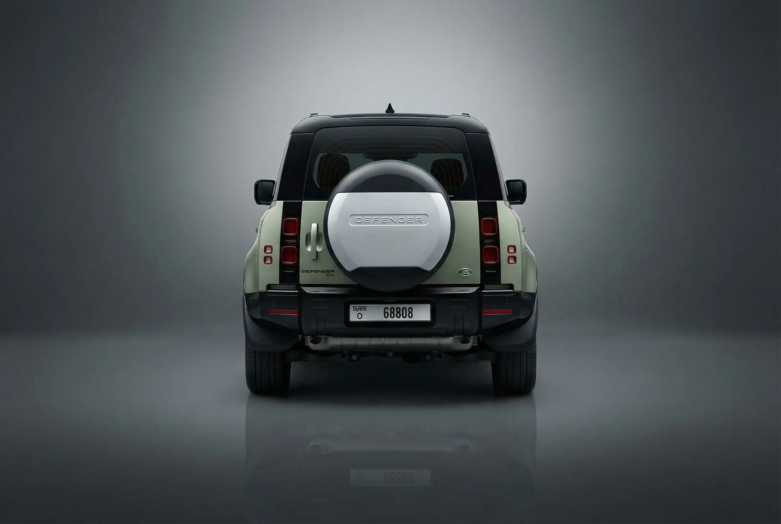 Land Rover Defender 2023 Green rental in Dubai thumbnail 6