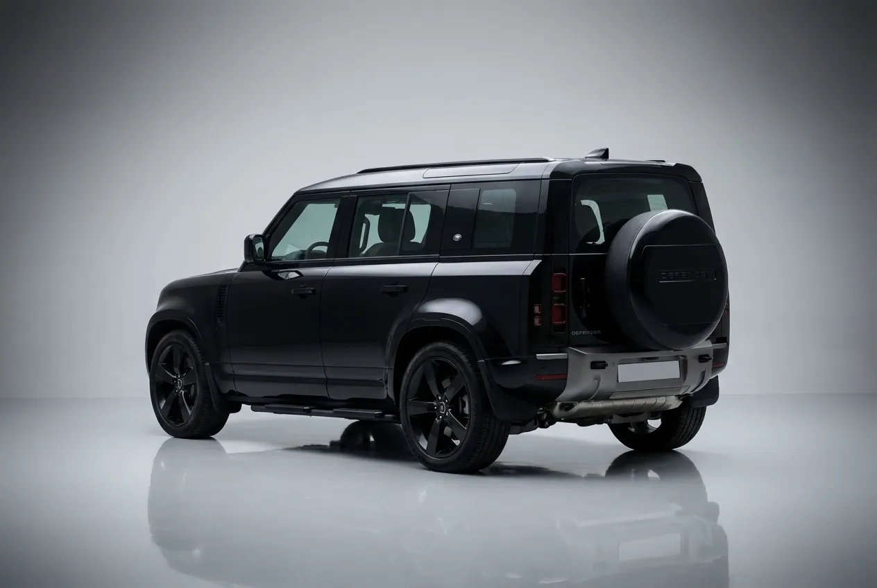 Land Rover Defender 2025 Black rental in Dubai thumbnail 4