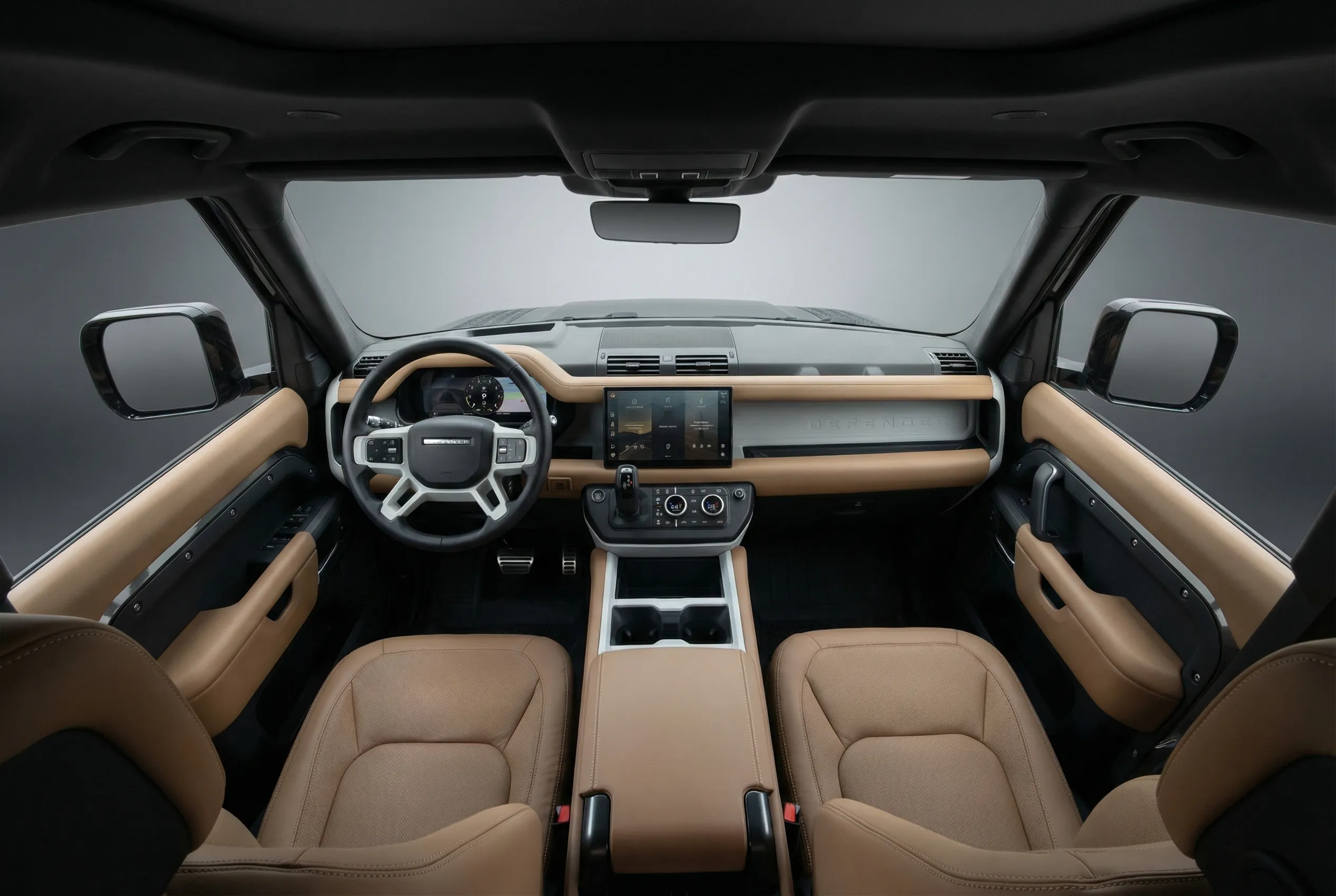 Land Rover Defender 2025 Gray rental in Dubai thumbnail 4