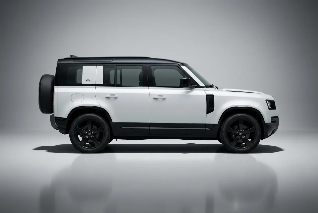 Land Rover Defender 2025 White rental in Dubai thumbnail 5