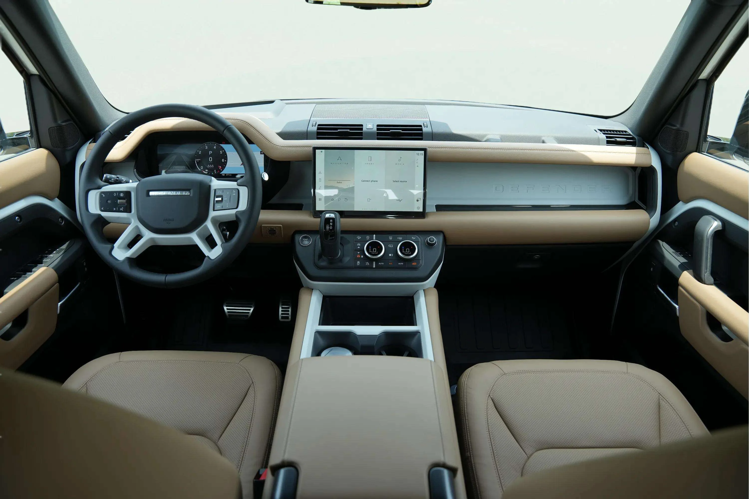 Land Rover Defender 2025 White rental in Dubai thumbnail 8