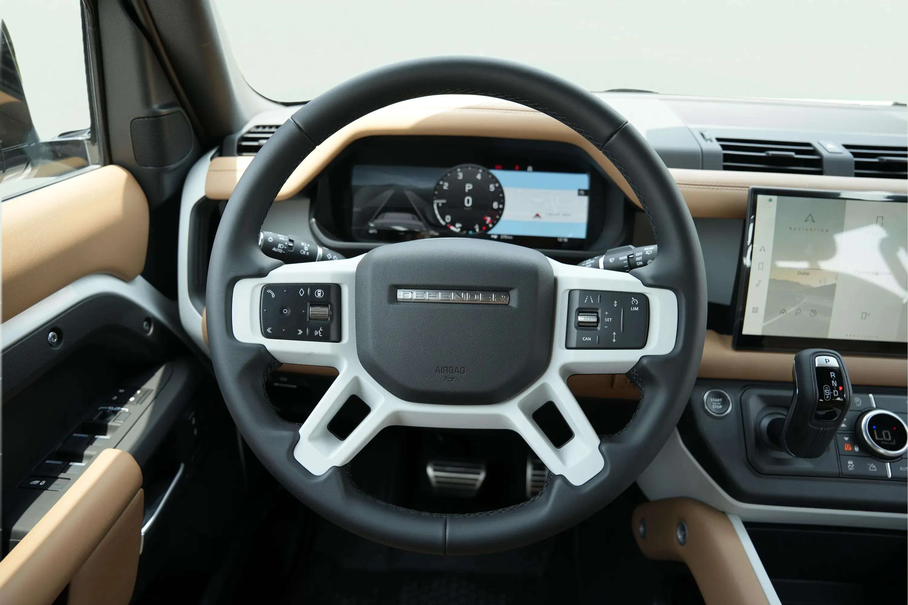 Land Rover Defender 2025 White rental in Dubai thumbnail 7