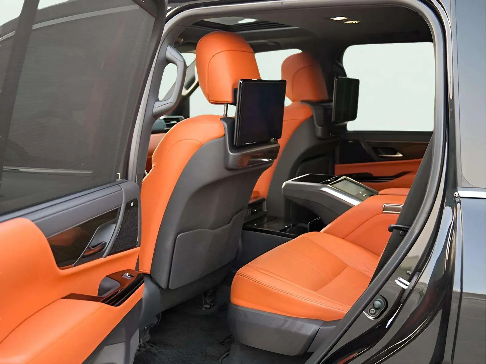 Lexus Lx 600 2023 Black rental in Dubai thumbnail 7