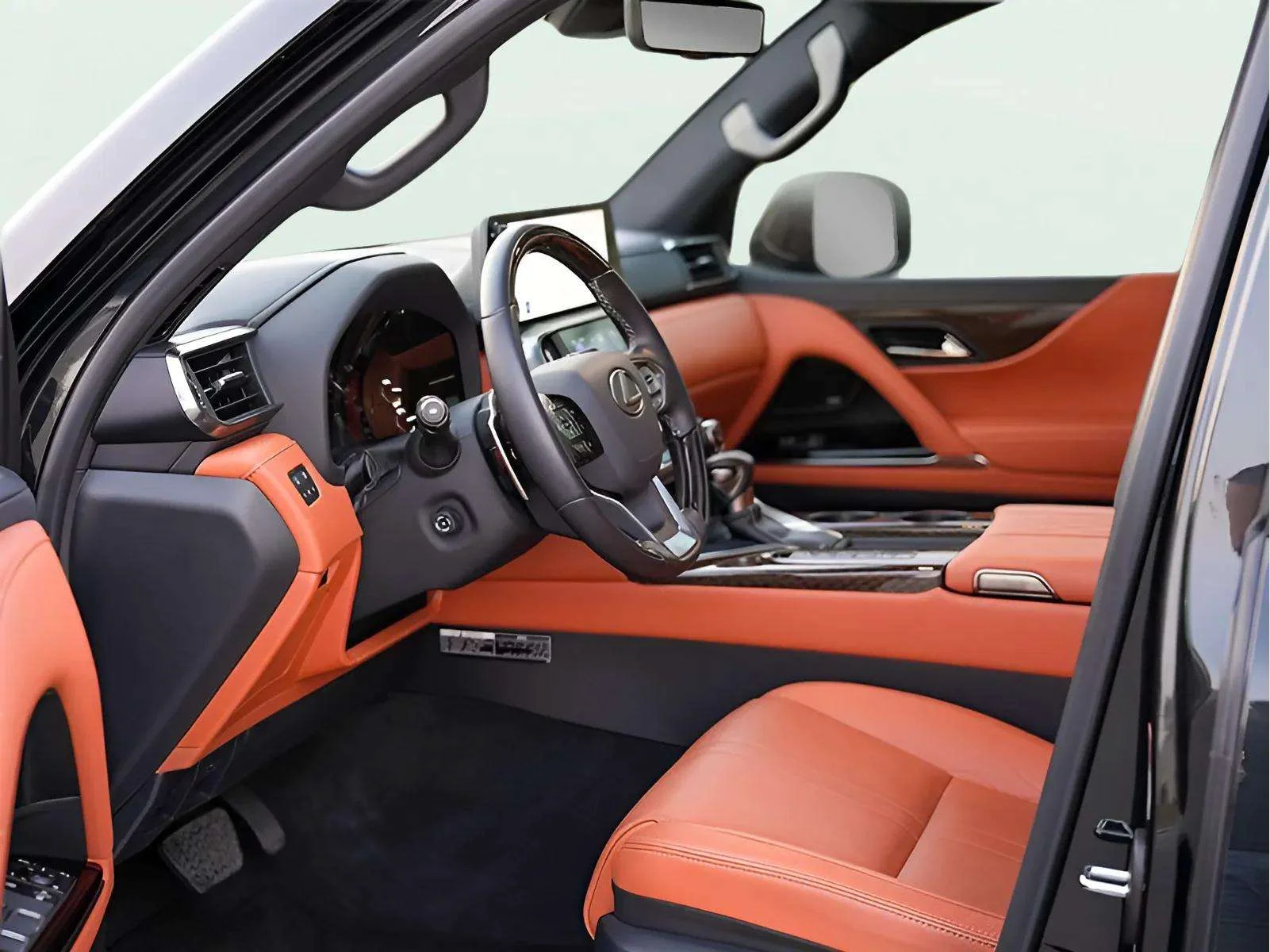 Lexus Lx 600 2023 Black rental in Dubai thumbnail 5