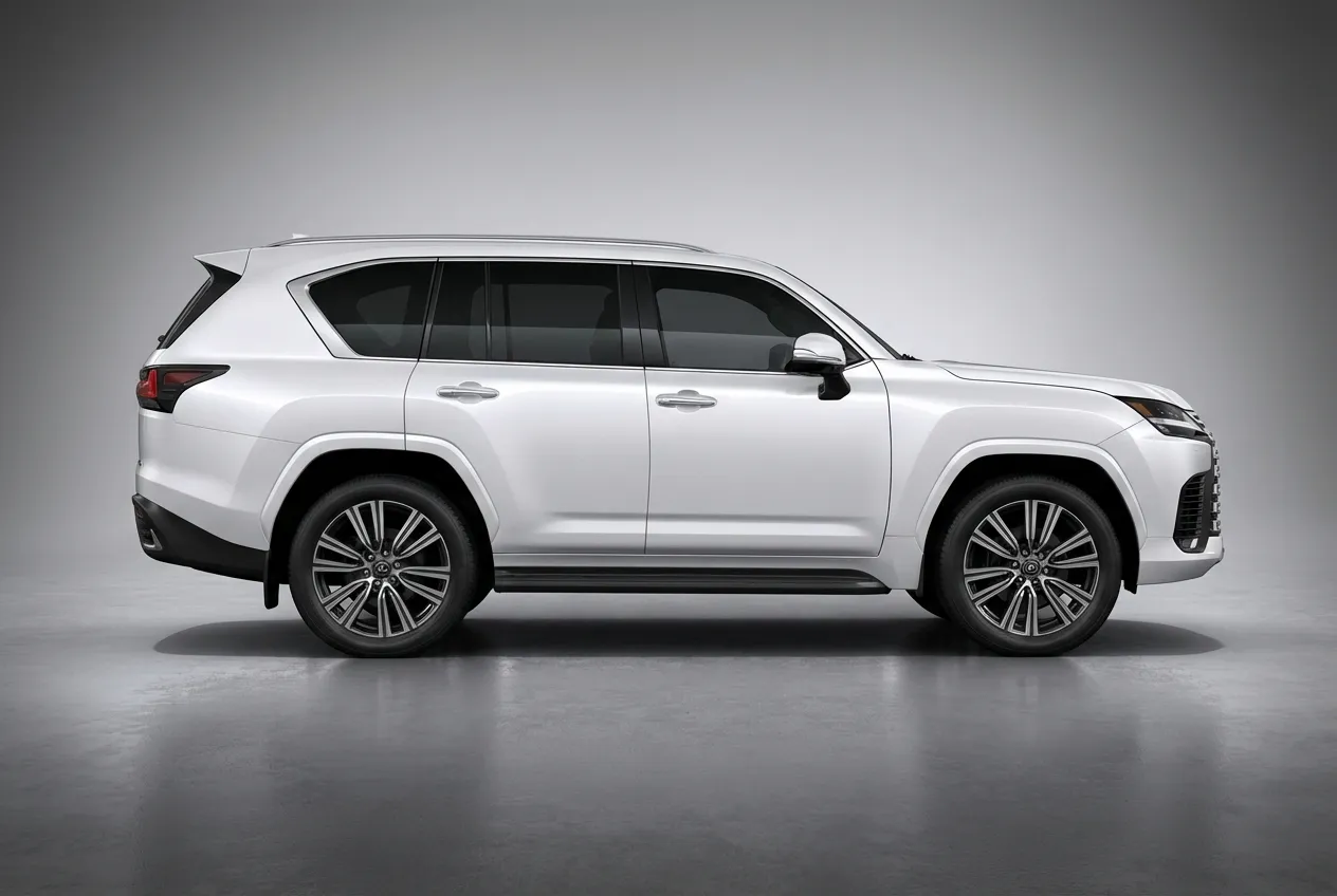 Lexus Lx 600 2023 White rental in Dubai thumbnail 2