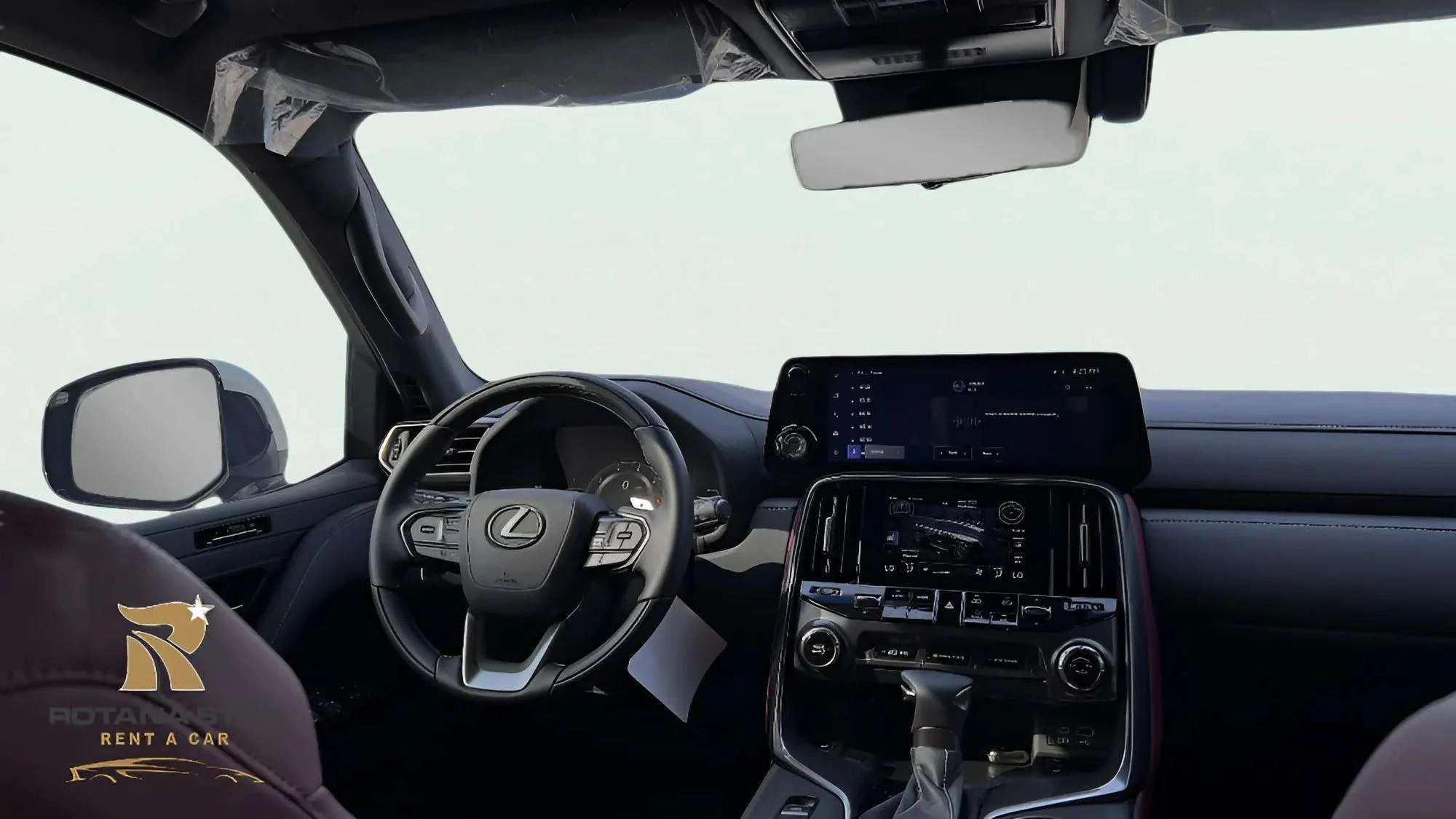 Lexus Lx 600 2023 White rental in Dubai thumbnail 3