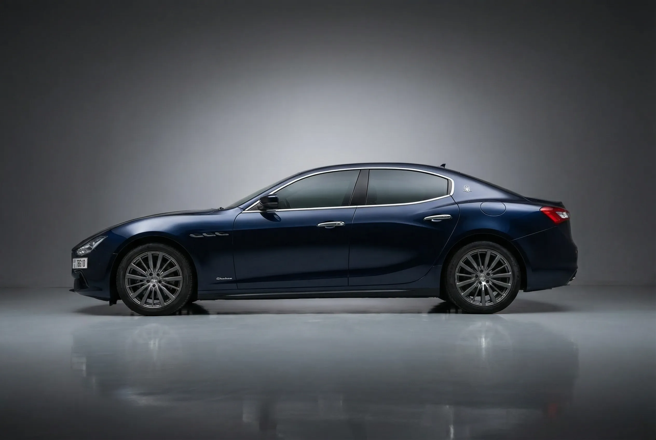 Maserati Ghibli 2023 Blue rental in Dubai thumbnail 2