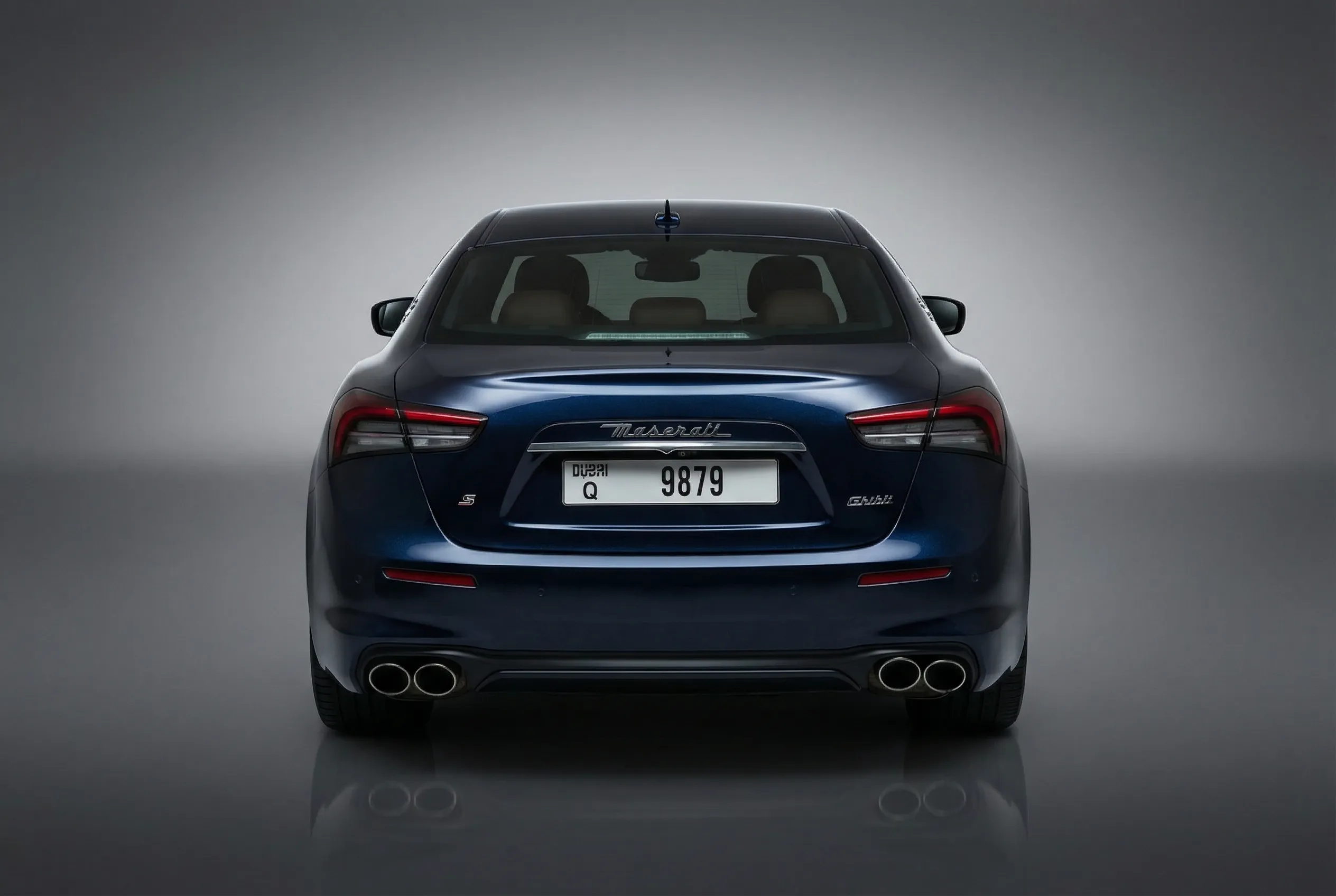 Maserati Ghibli 2023 Blue rental in Dubai thumbnail 4