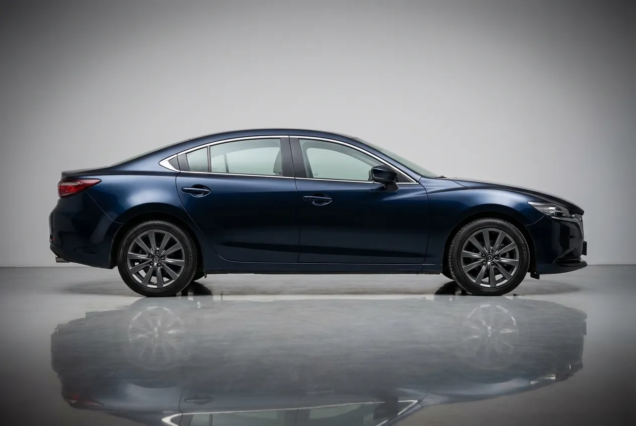 Mazda 6 2023 Blue rental in Dubai thumbnail 3