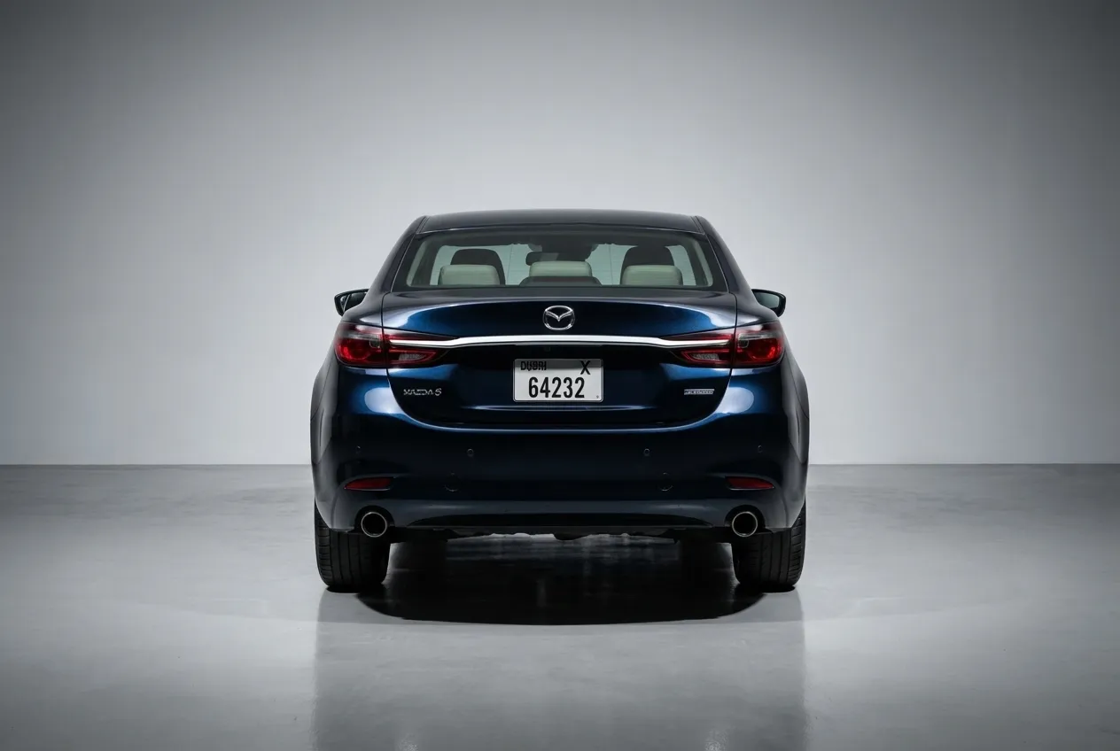 Mazda 6 2023 Blue rental in Dubai thumbnail 4