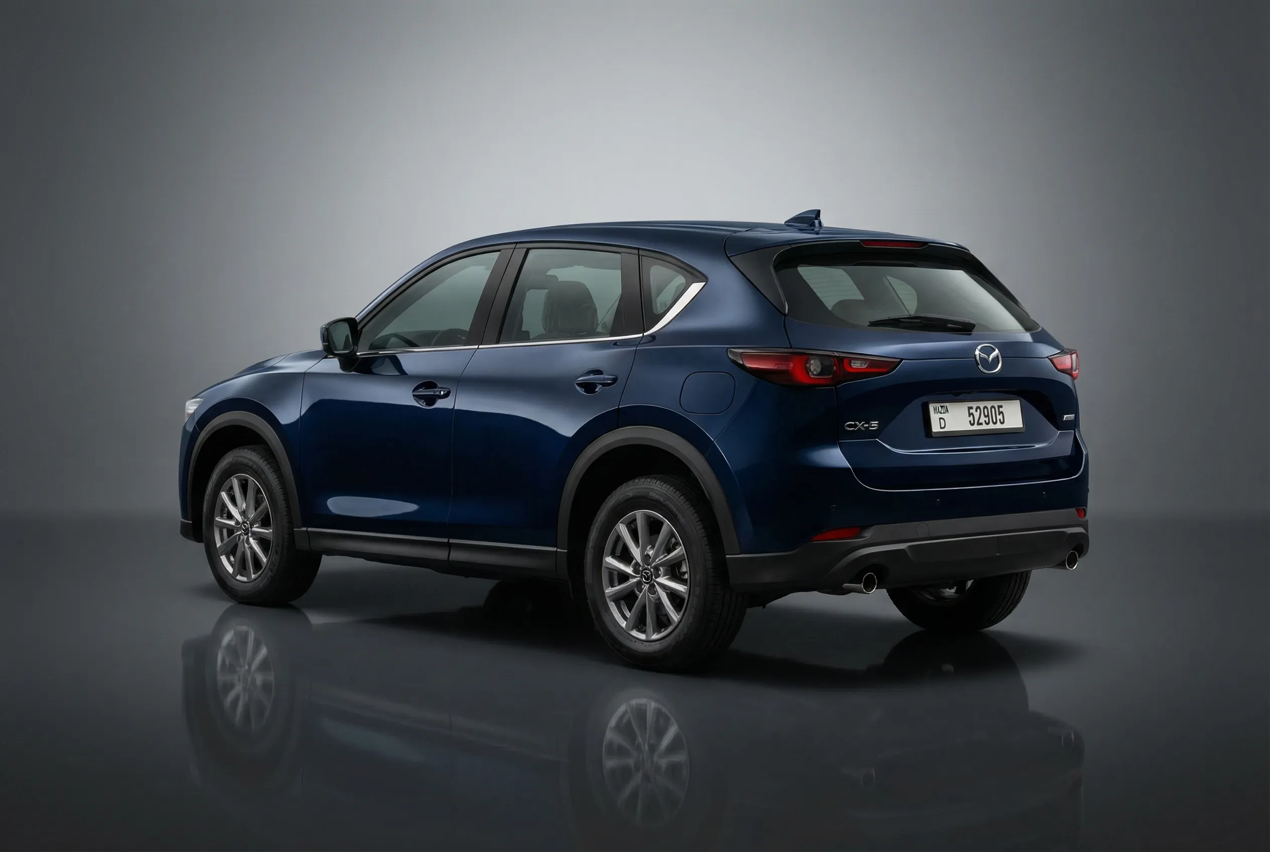 Mazda Cx-5 2022 Blue rental in Dubai thumbnail 2
