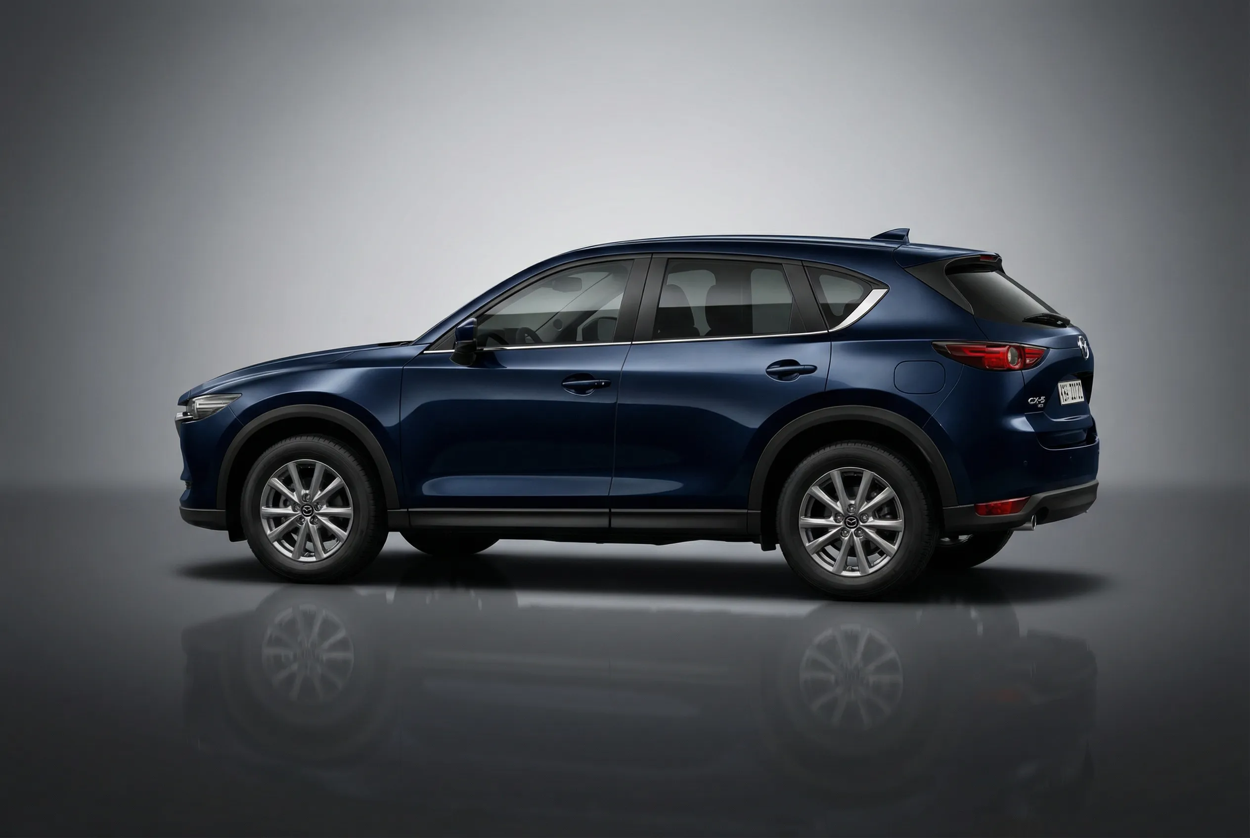 Mazda Cx-5 2022 Blue rental in Dubai thumbnail 3