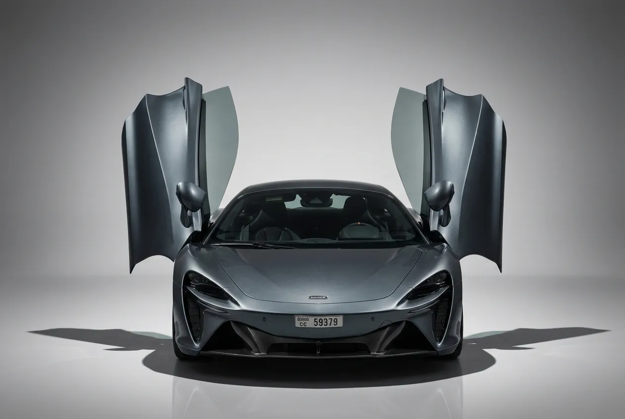 Mclaren Artura 2025 Grey rental Dubai