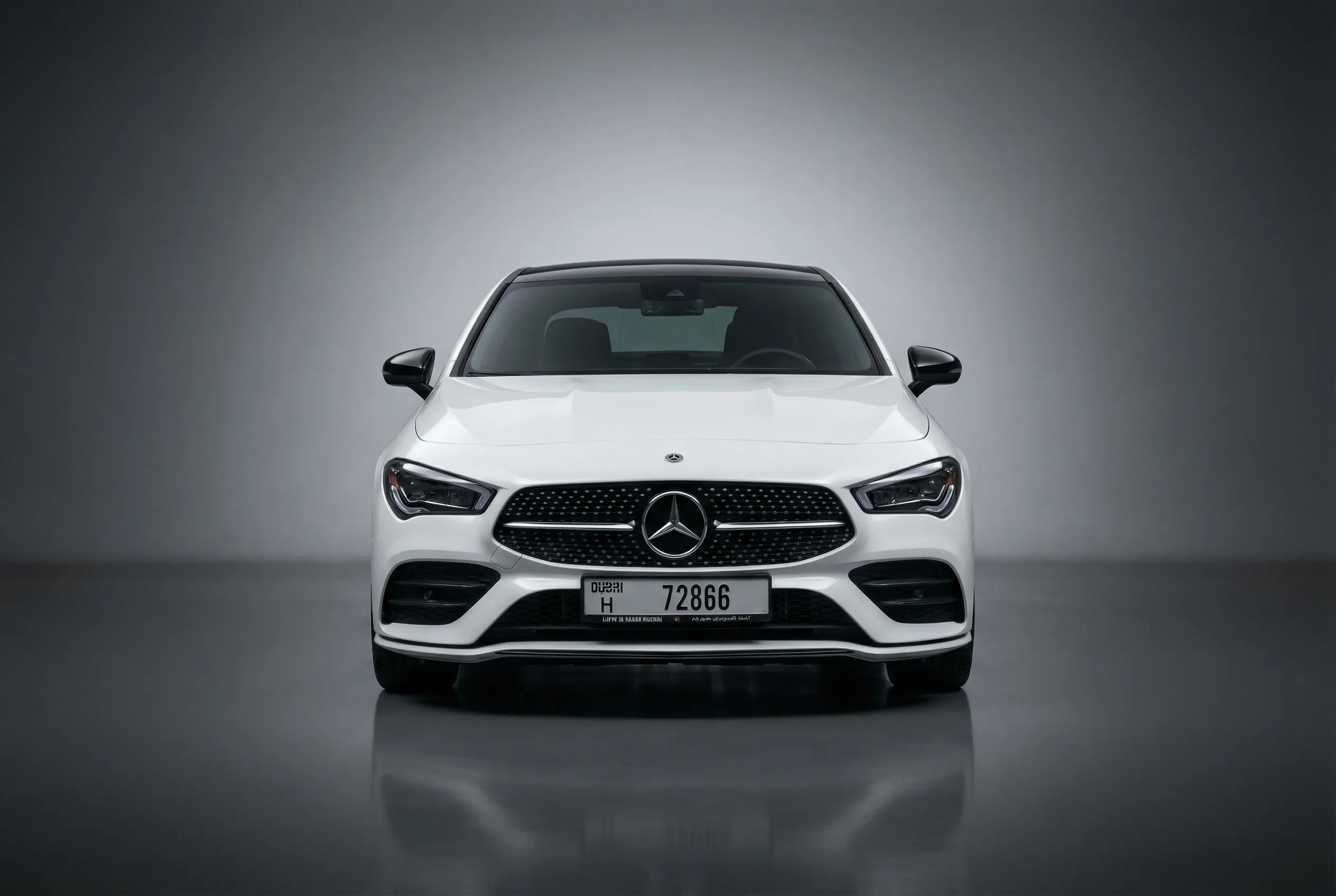 Mercedes Cla 200 2023 White rental Dubai